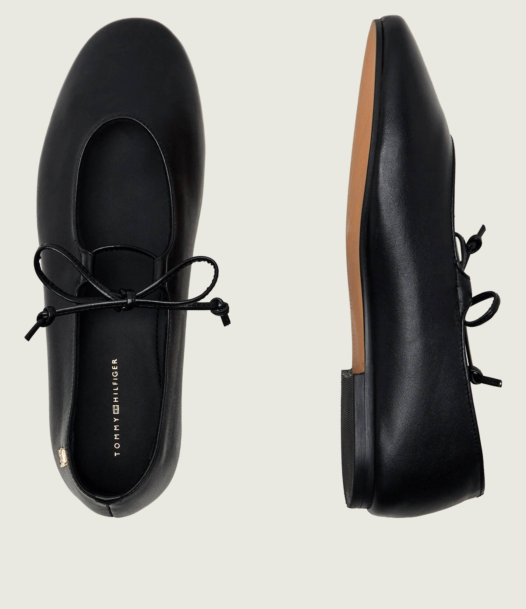 Tommy Hilfiger De piele balerini Mary Jane