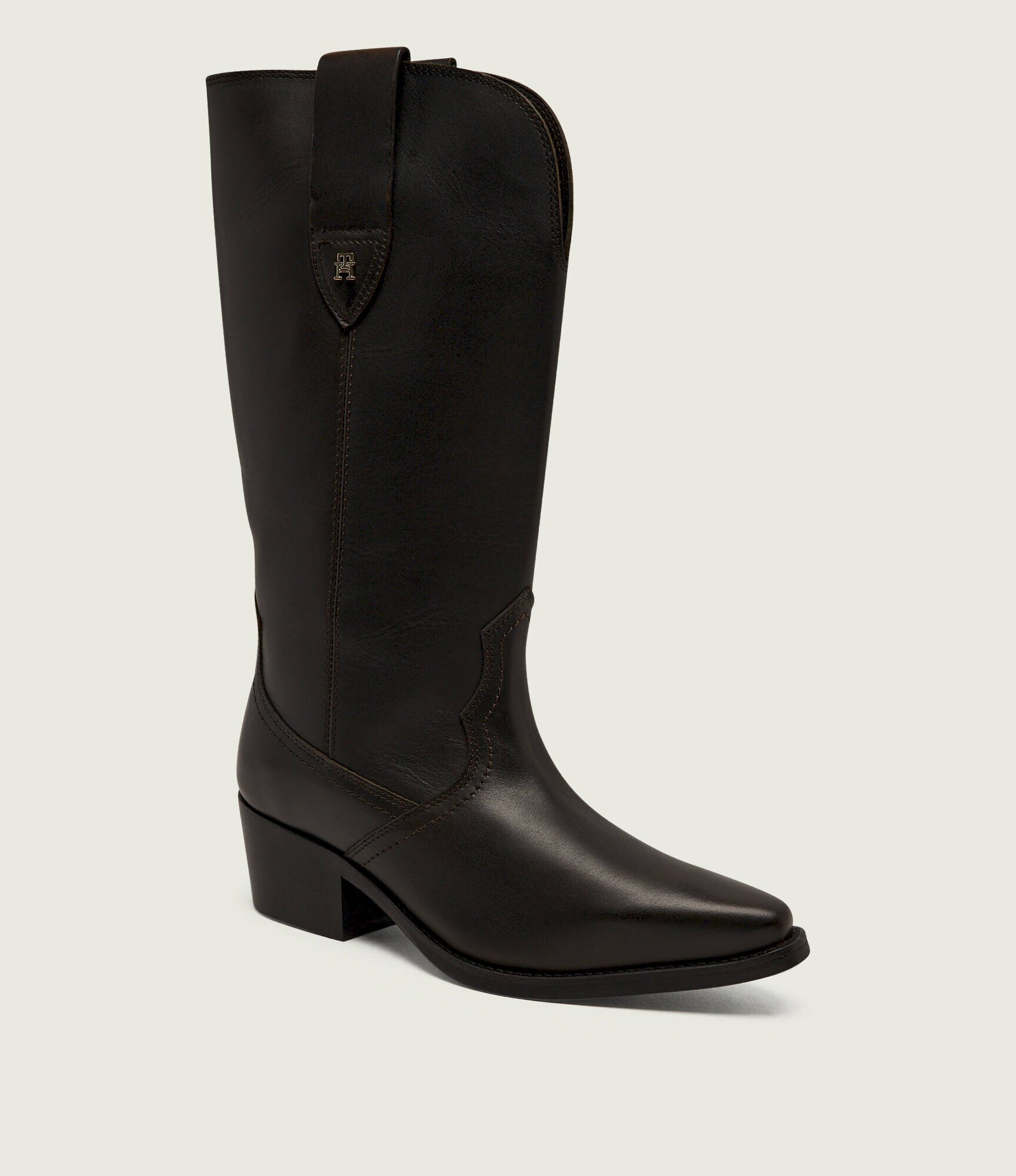 Tommy Hilfiger De piele cizme cowboy