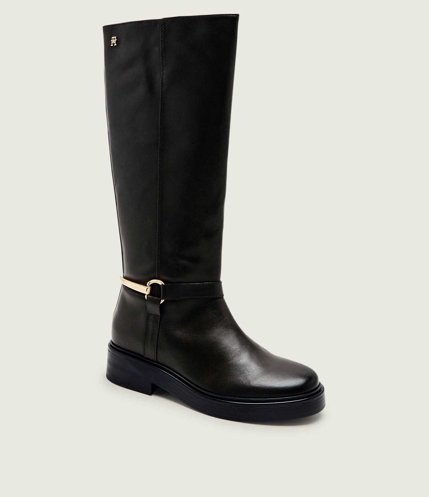 Tommy Hilfiger De piele cizme de echitație