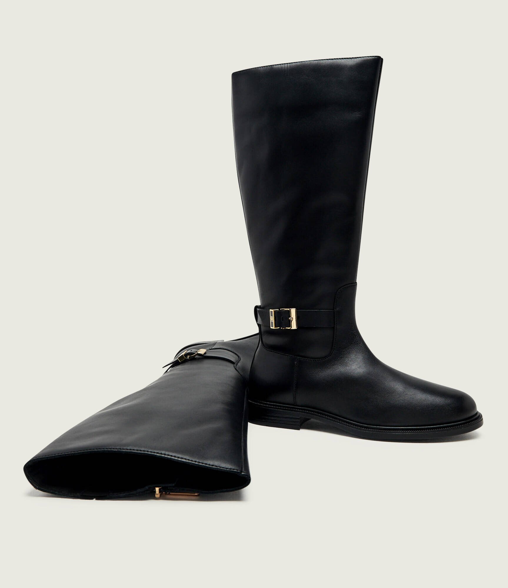 Tommy Hilfiger De piele cizme de echitație