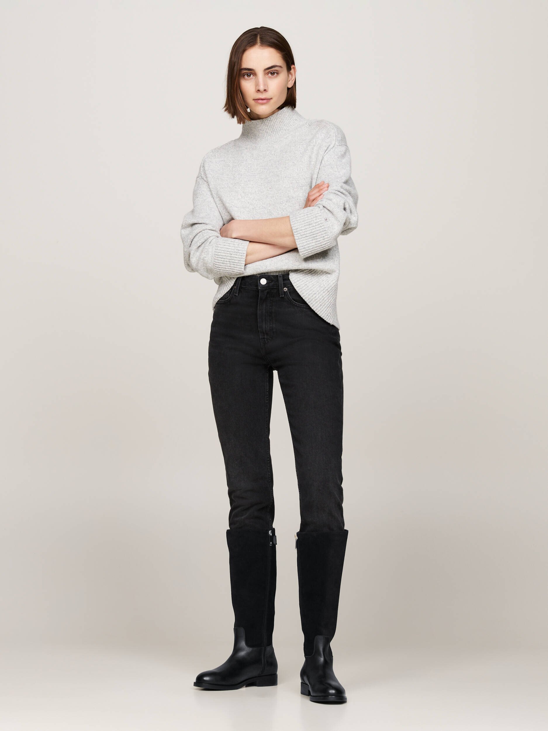 Tommy Hilfiger De piele cizme de echitație