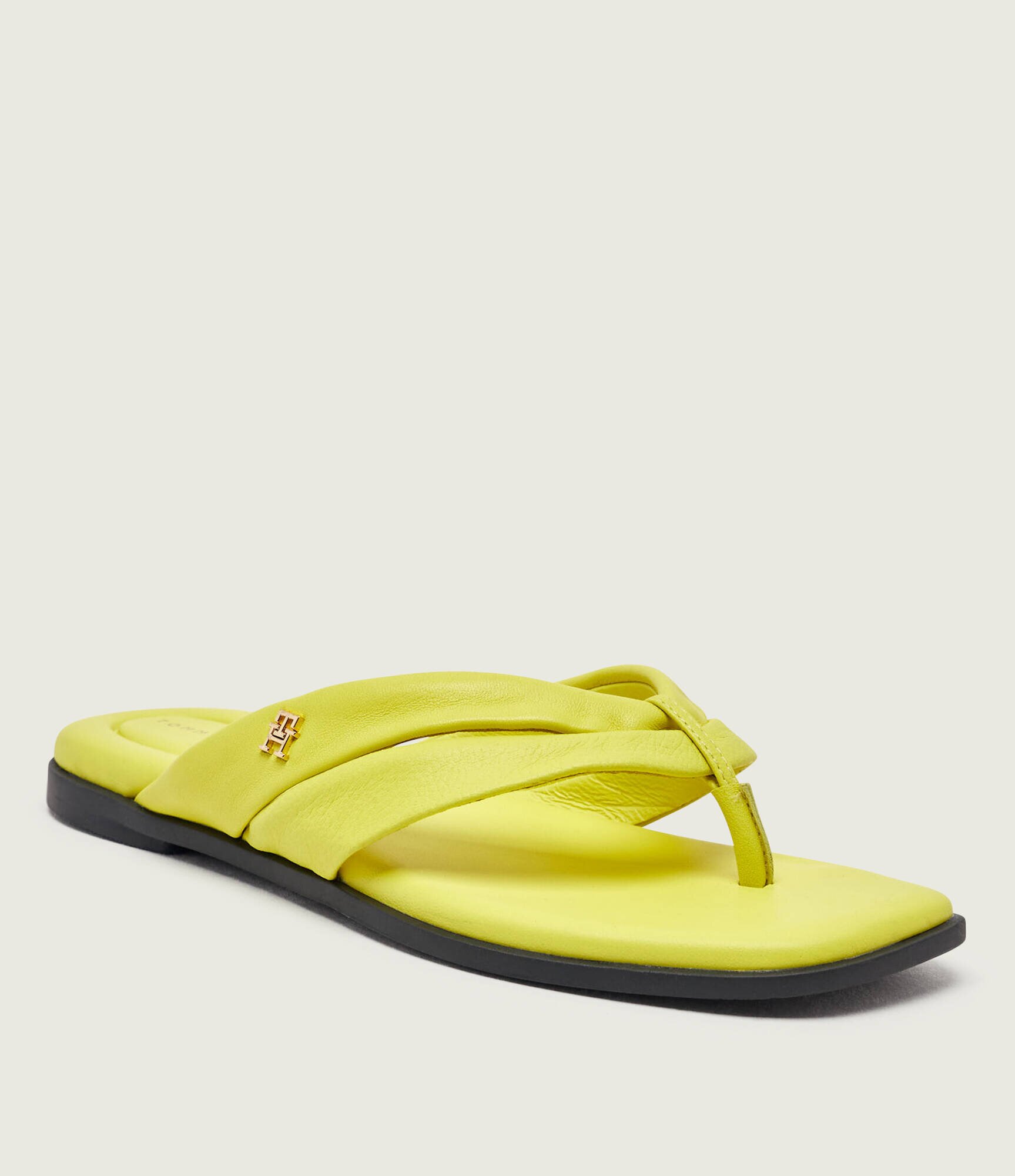Tommy Hilfiger De piele flip flops