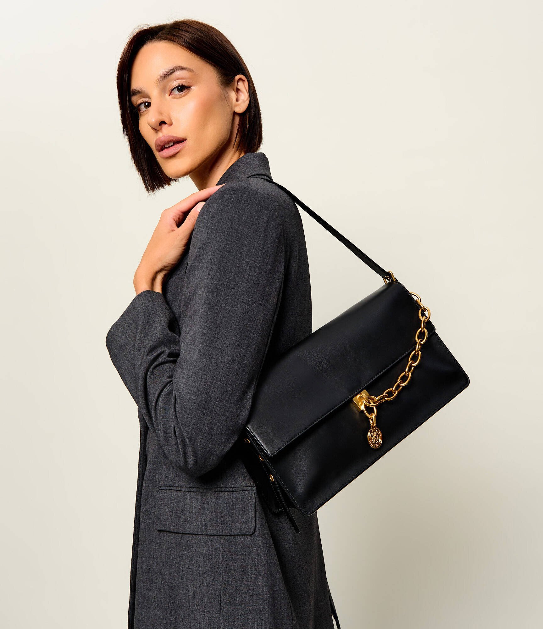 Tommy Hilfiger De piele geantă pe umăr