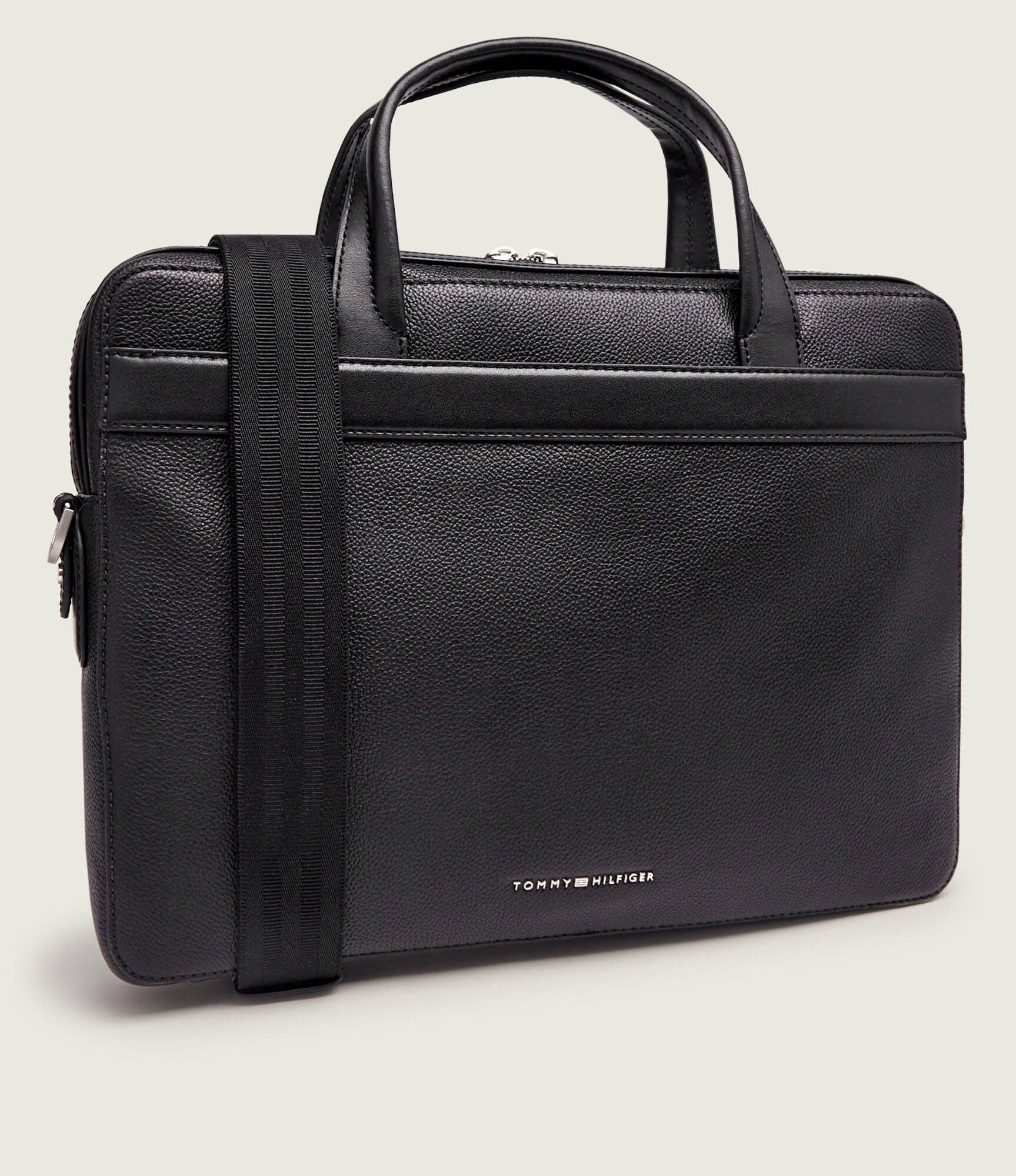 Tommy Hilfiger De piele geantă pentru laptop 14"