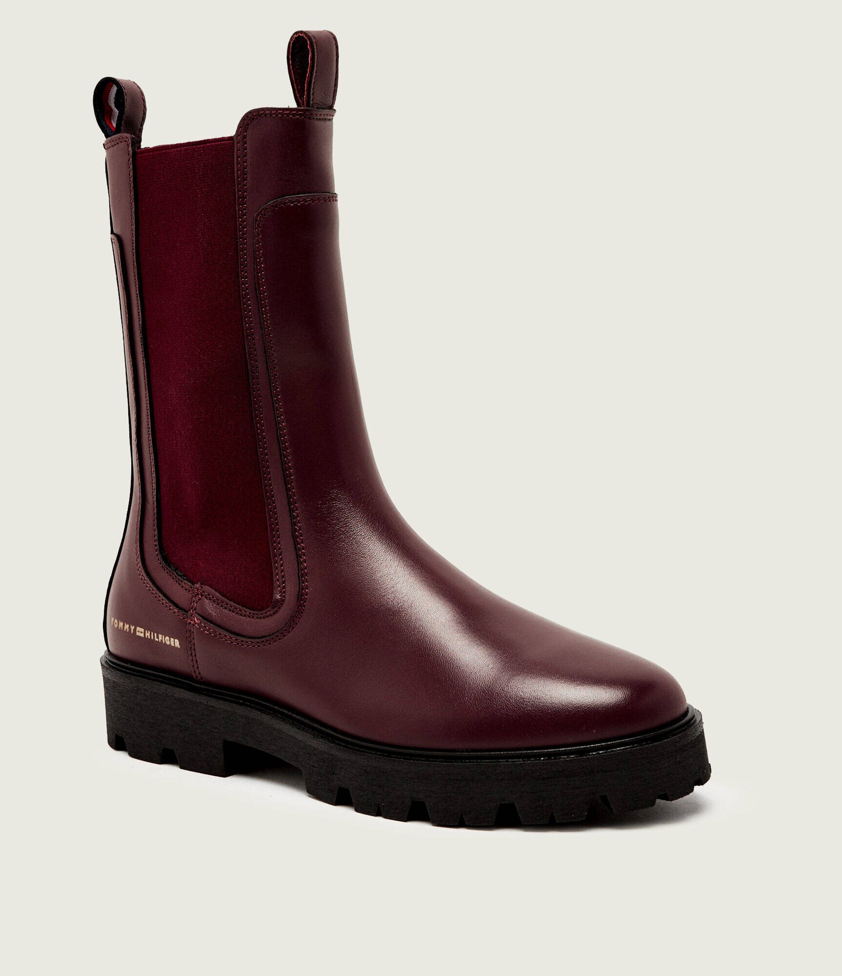 Tommy Hilfiger De piele ghete chelsea