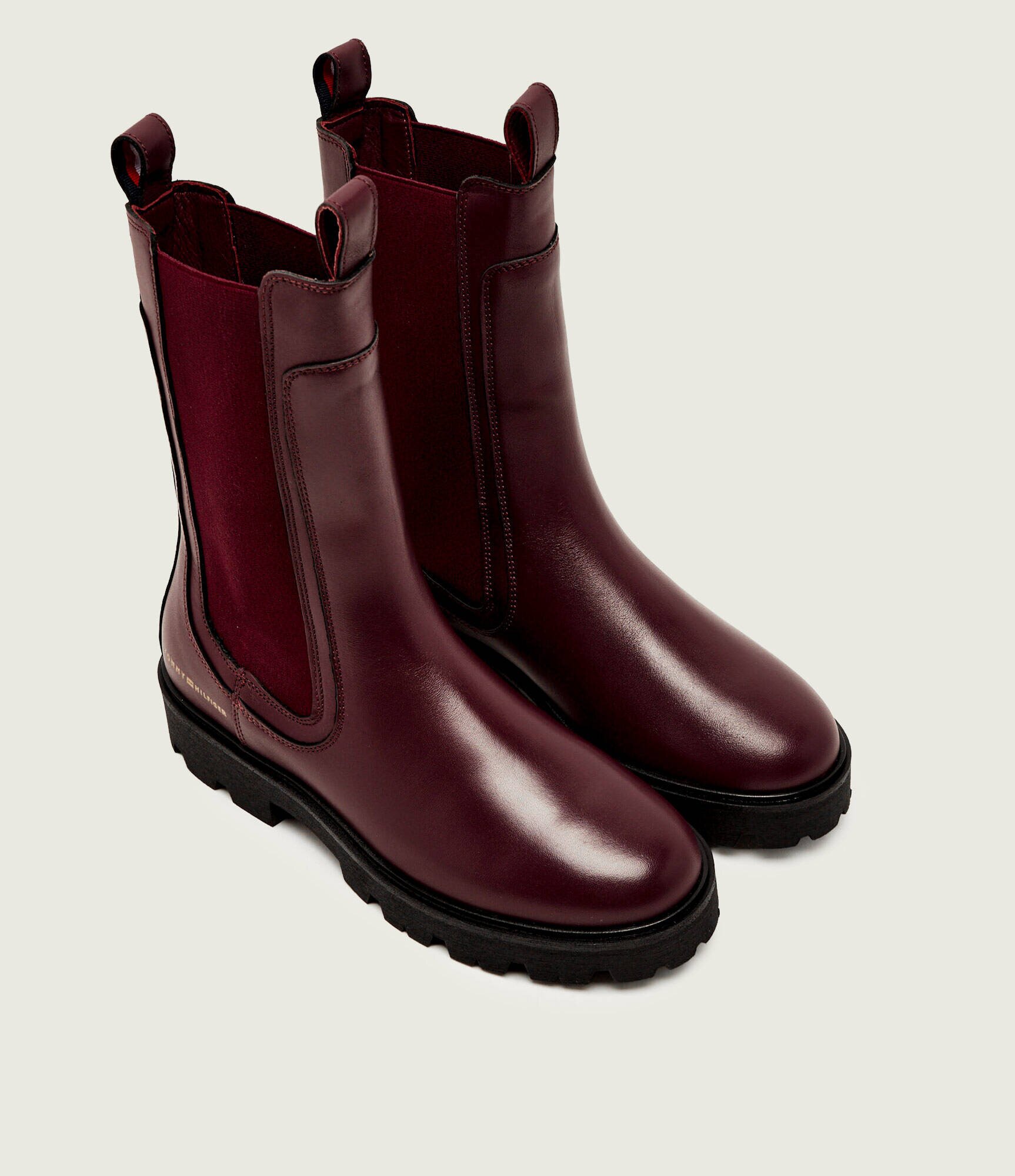 Tommy Hilfiger De piele ghete chelsea
