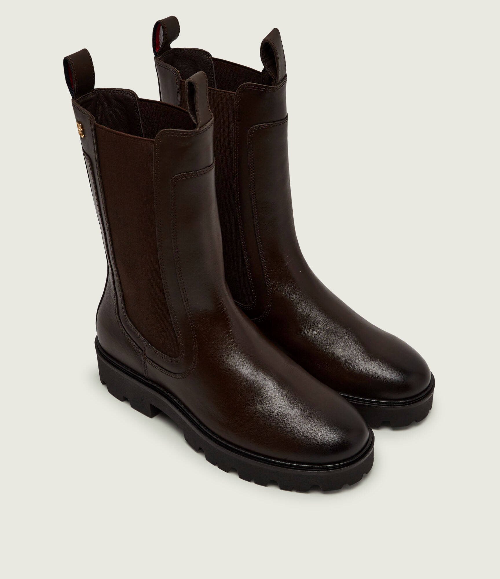 Tommy Hilfiger De piele ghete chelsea
