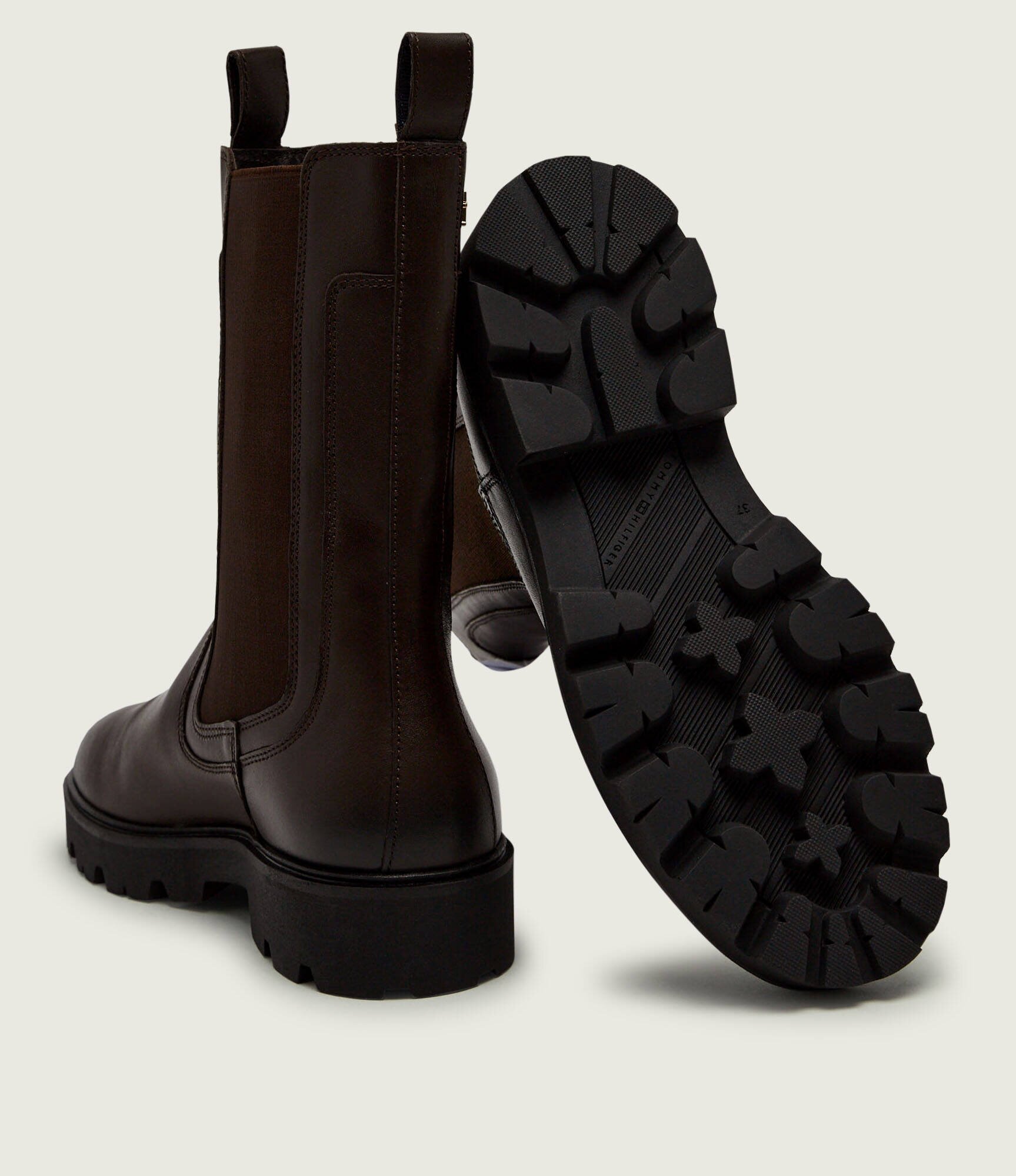 Tommy Hilfiger De piele ghete chelsea