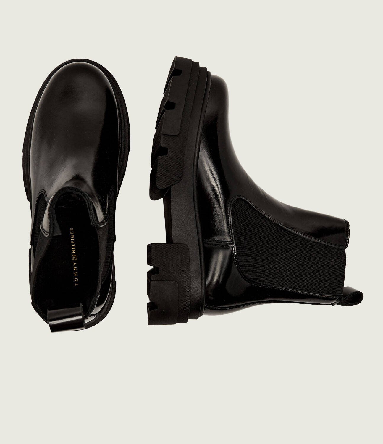 Tommy Hilfiger De piele ghete chelsea