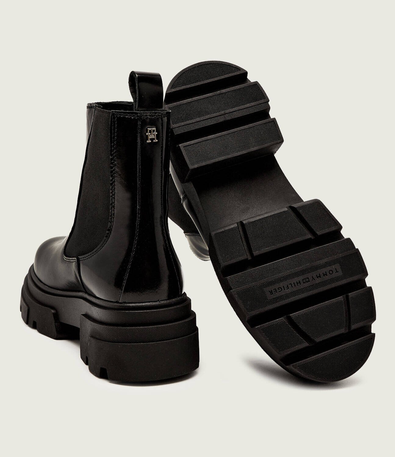 Tommy Hilfiger De piele ghete chelsea