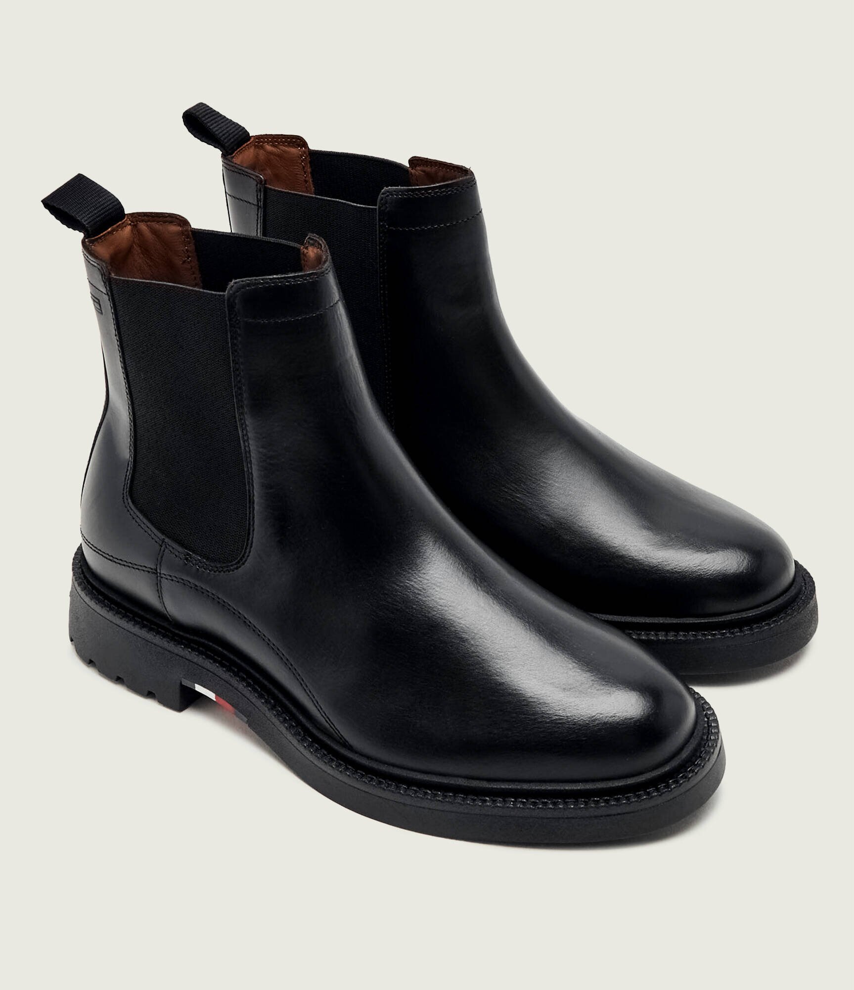Tommy Hilfiger De piele ghete chelsea Chelsea