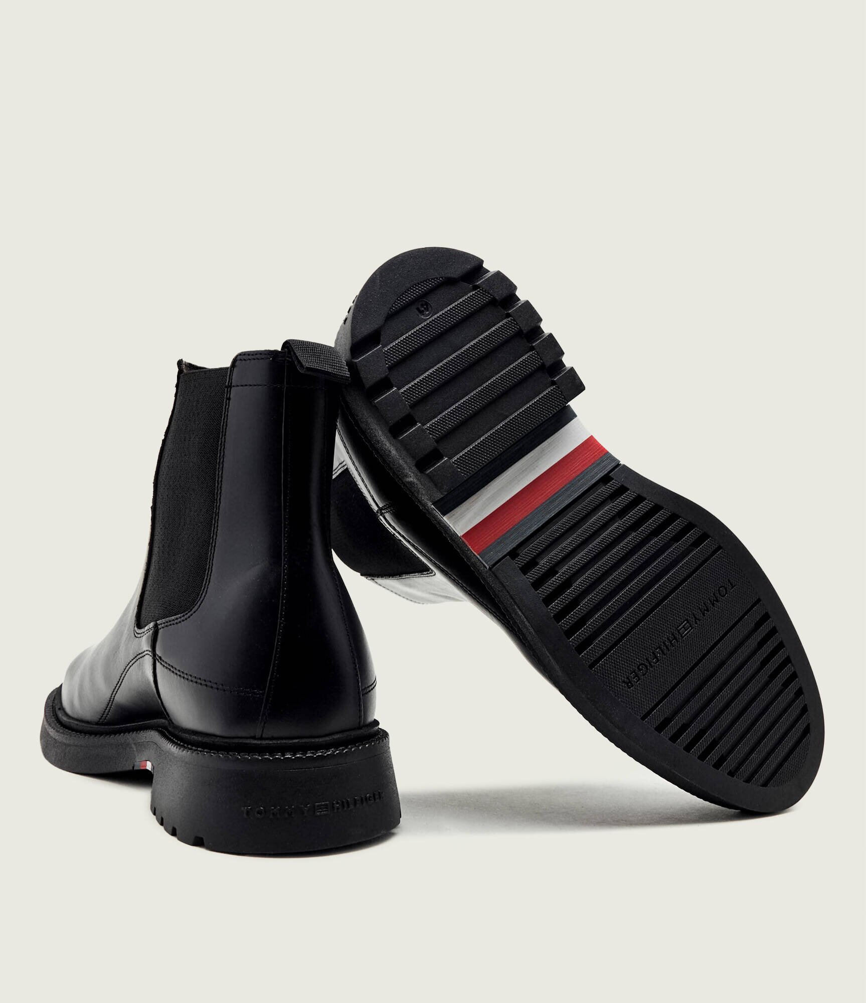 Tommy Hilfiger De piele ghete chelsea Chelsea