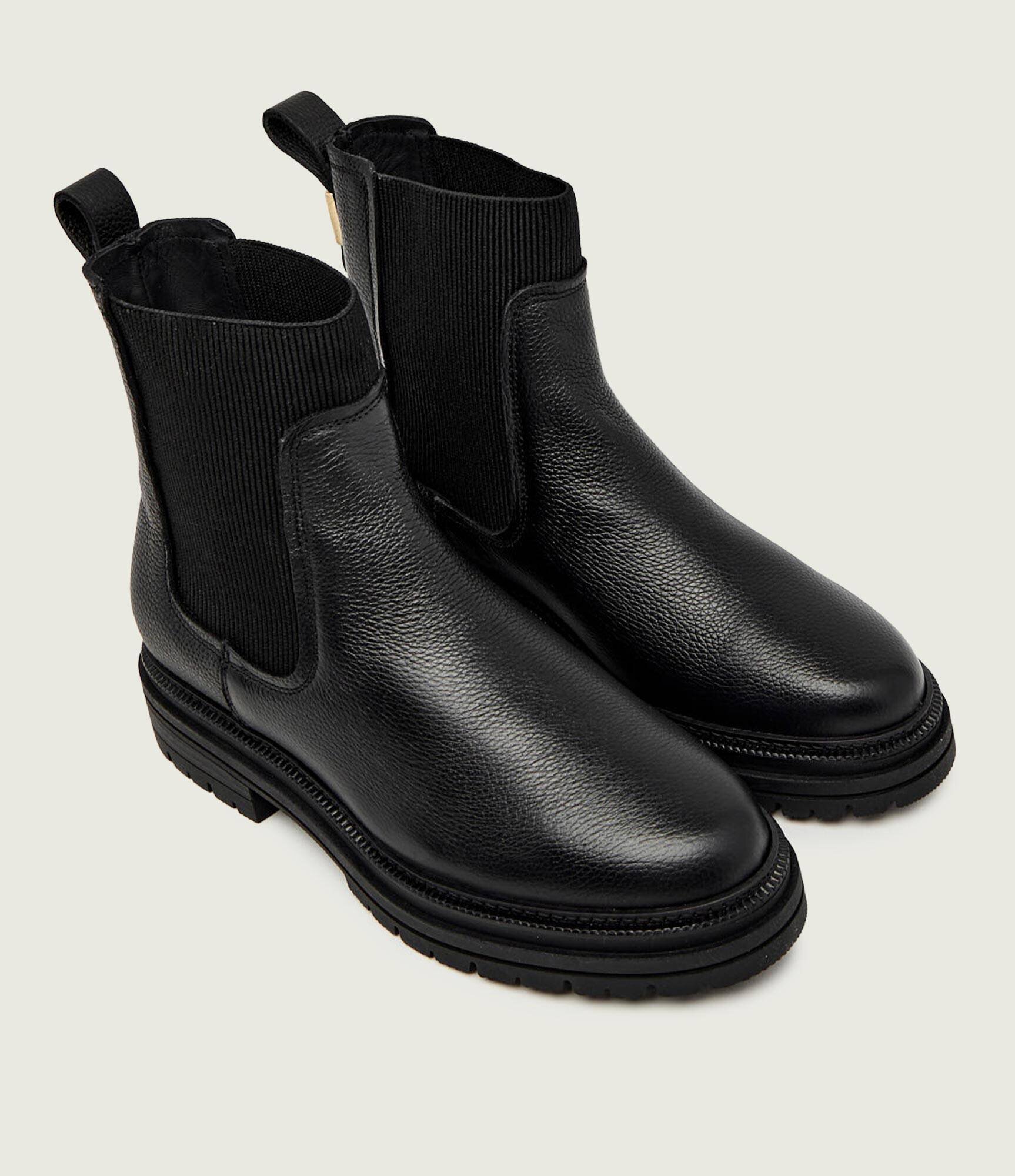Tommy Hilfiger De piele ghete chelsea CHELSEA