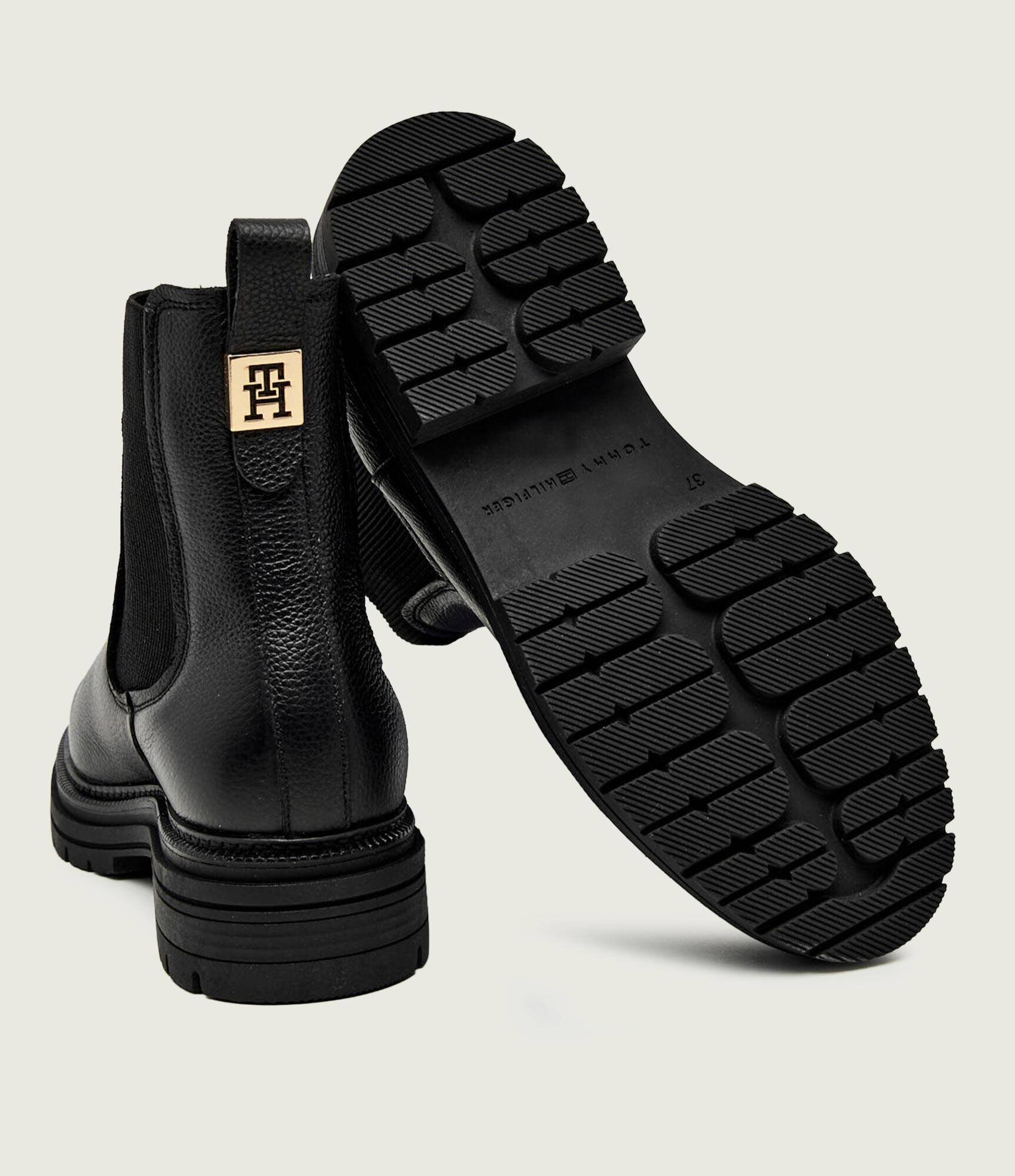 Tommy Hilfiger De piele ghete chelsea CHELSEA
