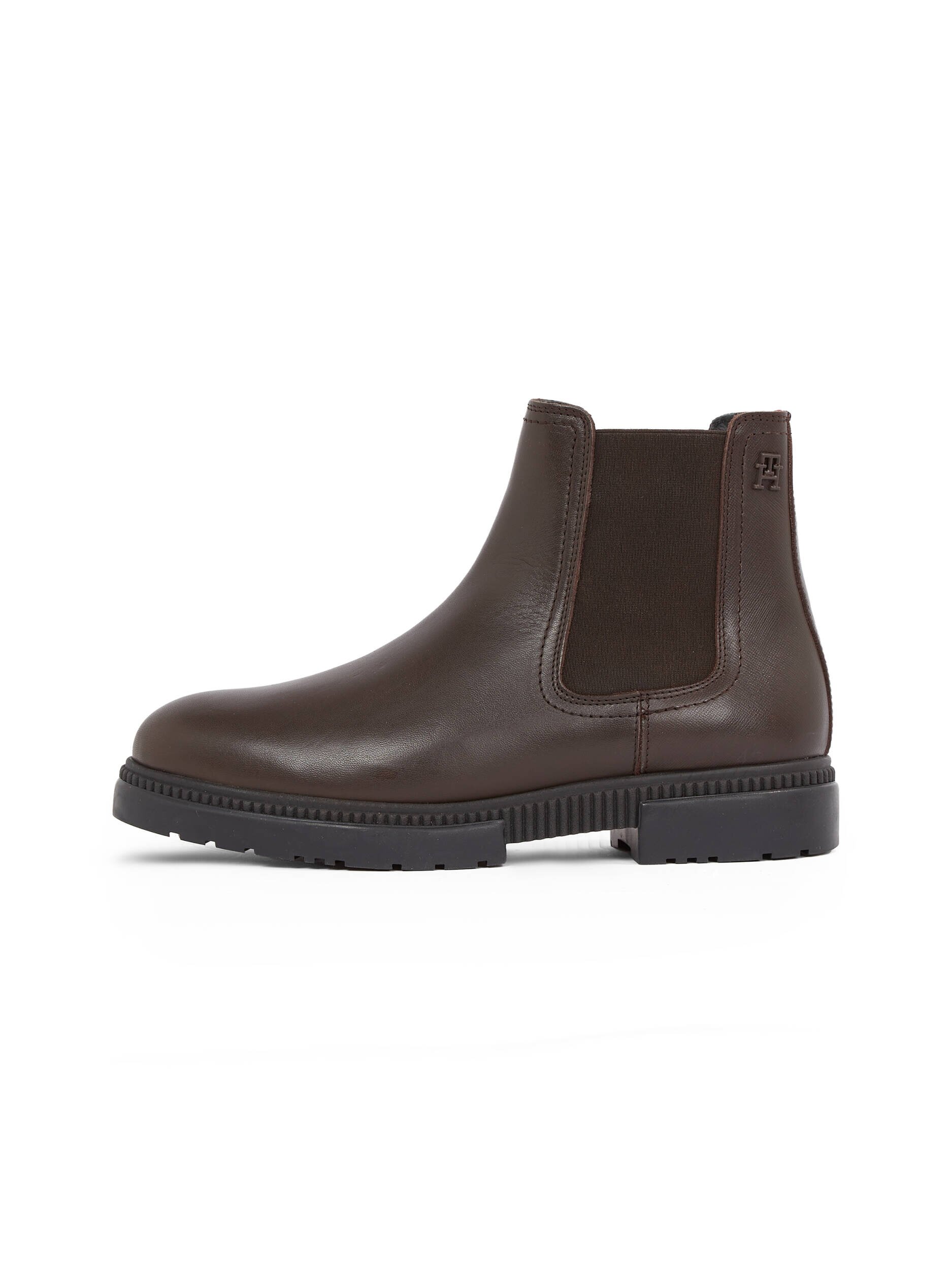 Tommy Hilfiger De piele ghete chelsea Comfort