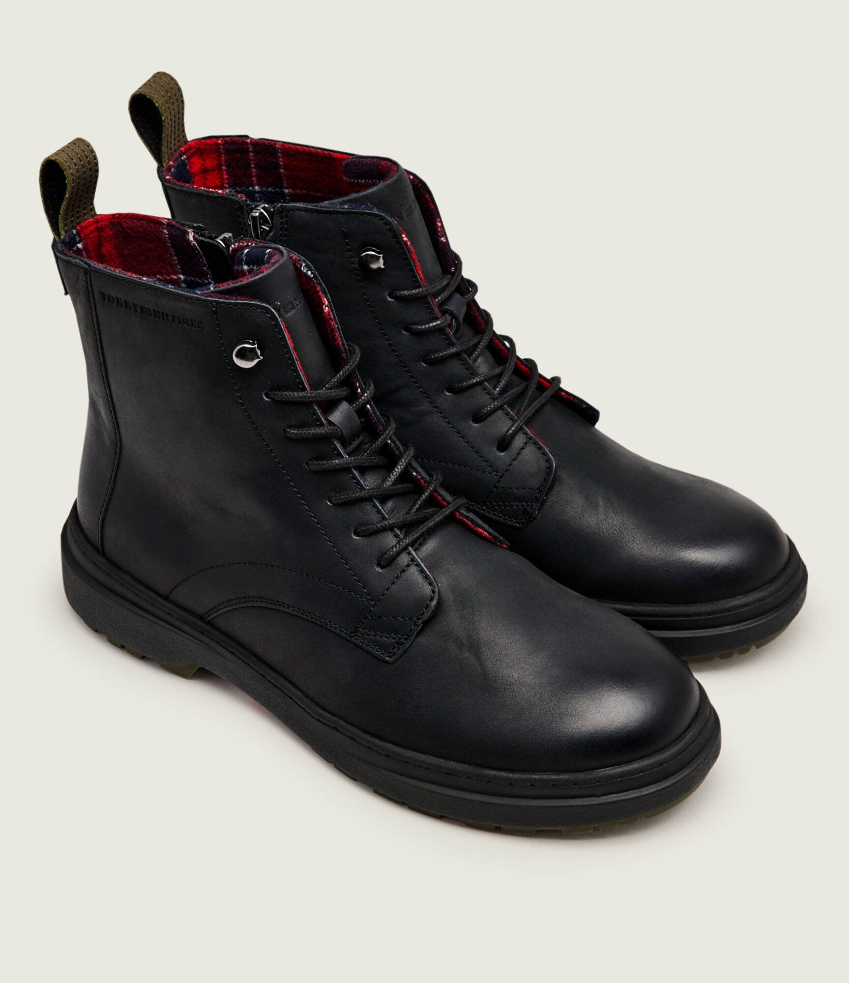 Tommy Hilfiger De piele încălțăminte înaltă