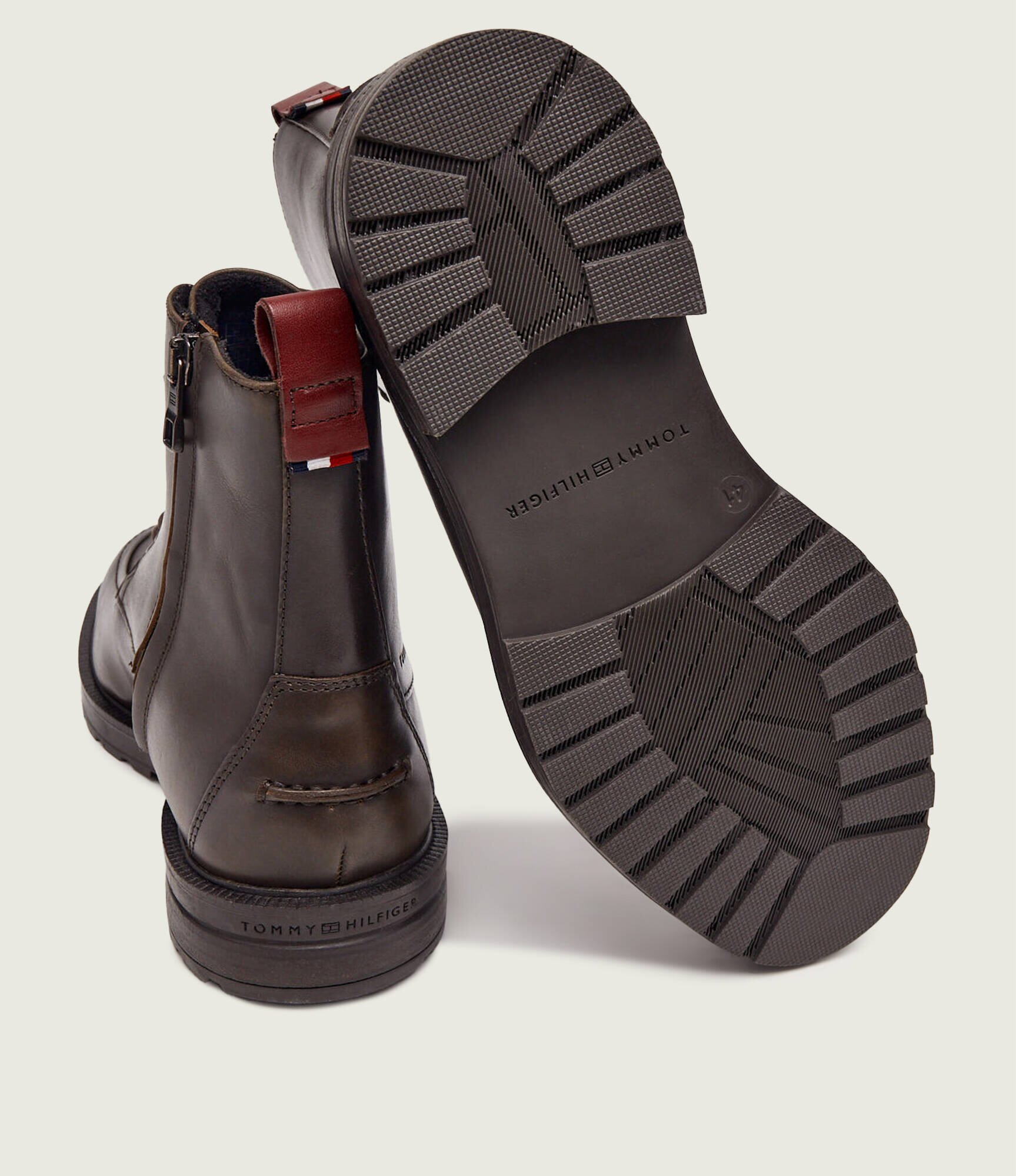 Tommy Hilfiger De piele încălțăminte înaltă