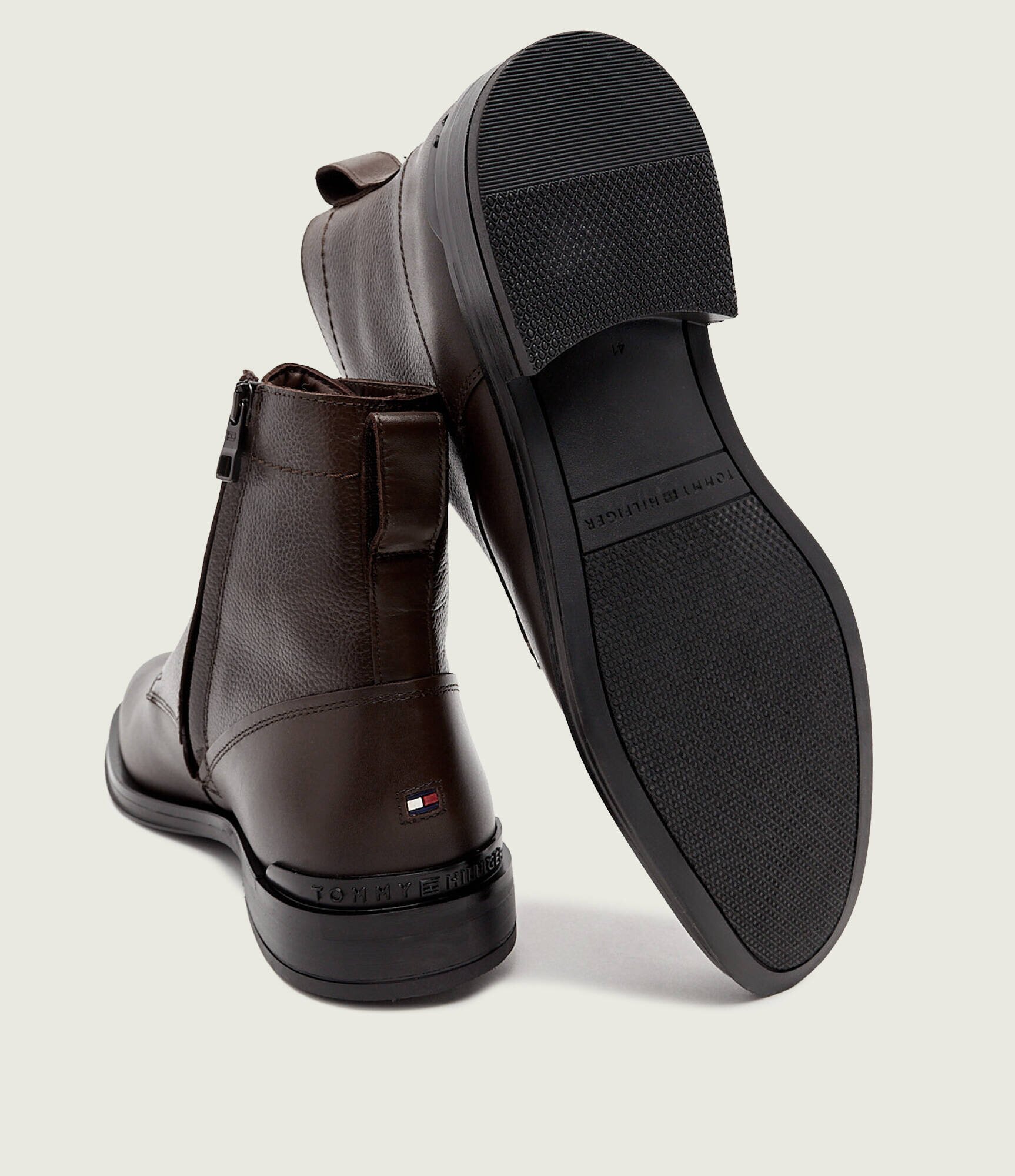 Tommy Hilfiger De piele încălțăminte înaltă