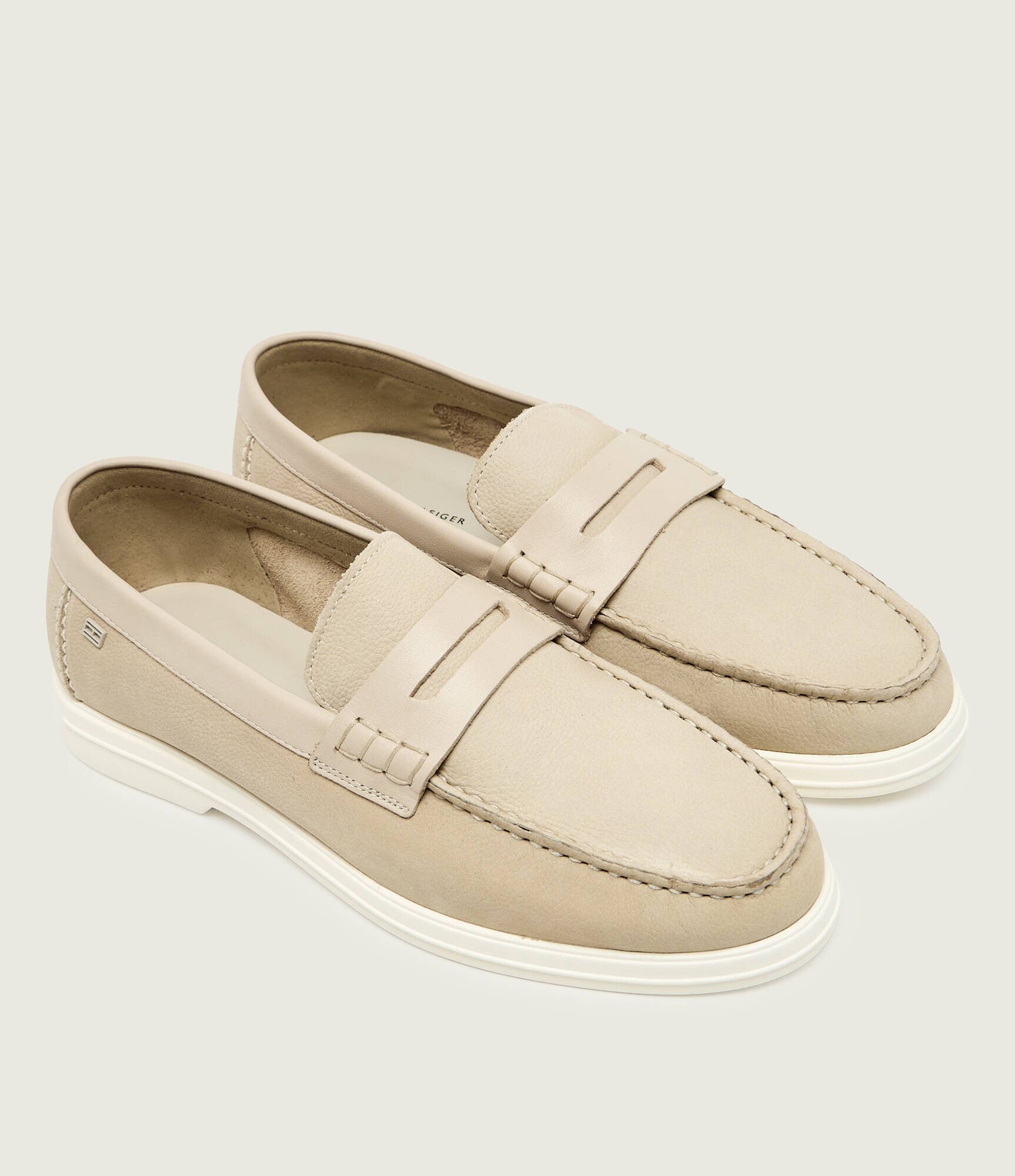Tommy Hilfiger De piele pantofi loafer HILFIGER MIX