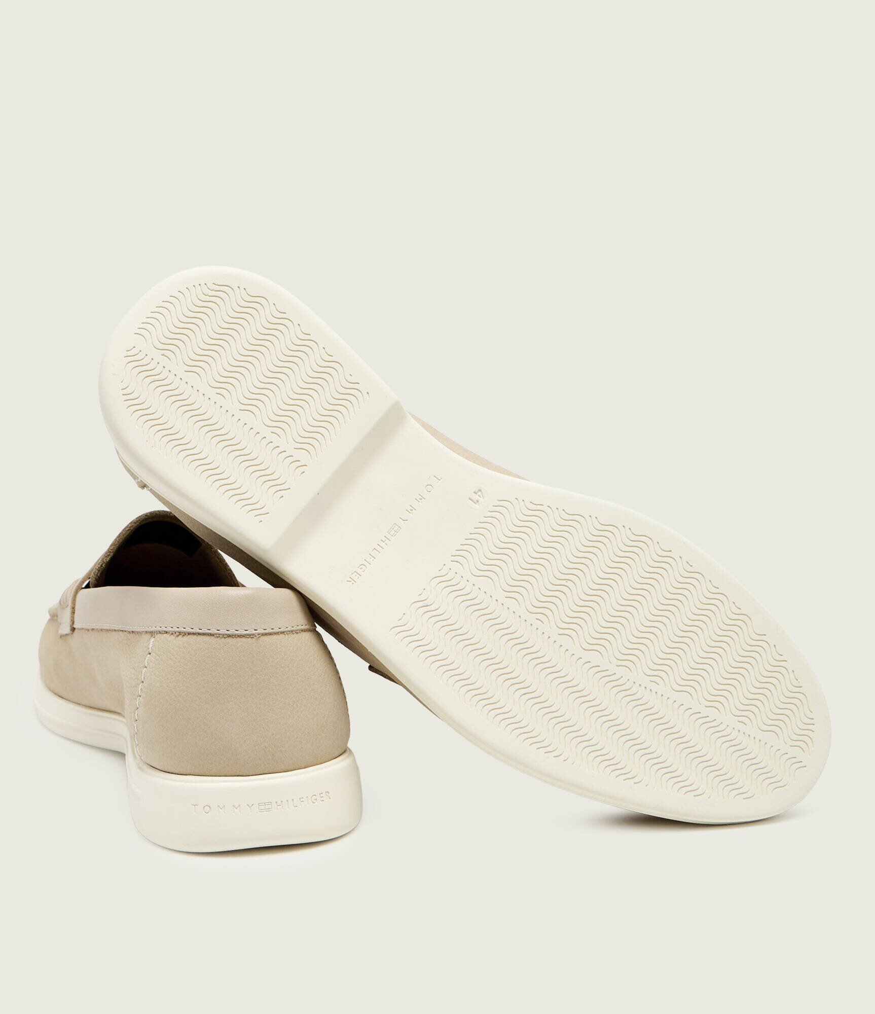 Tommy Hilfiger De piele pantofi loafer HILFIGER MIX