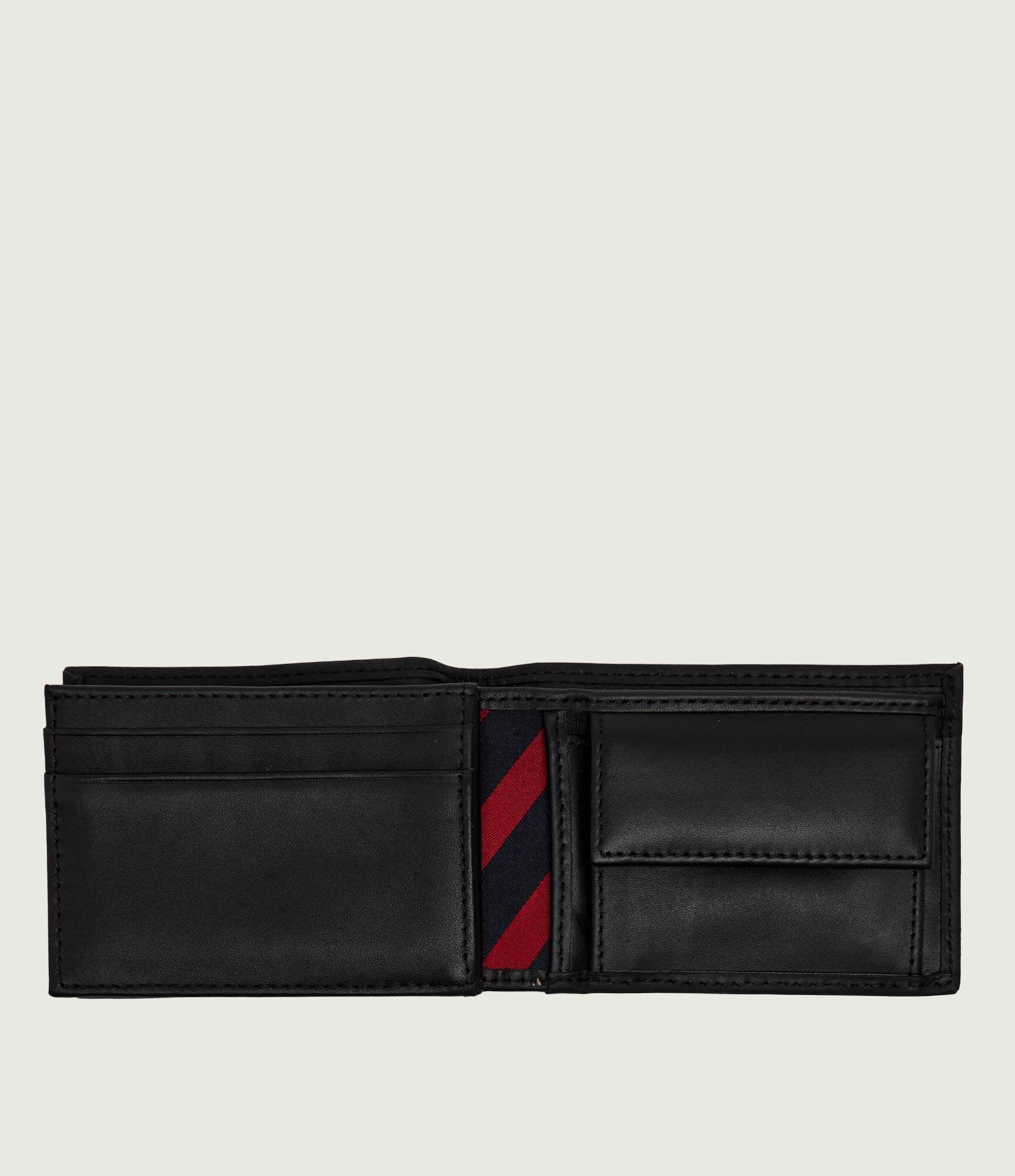 Tommy Hilfiger De piele portofel JOHNSON MINI CC FLAP
