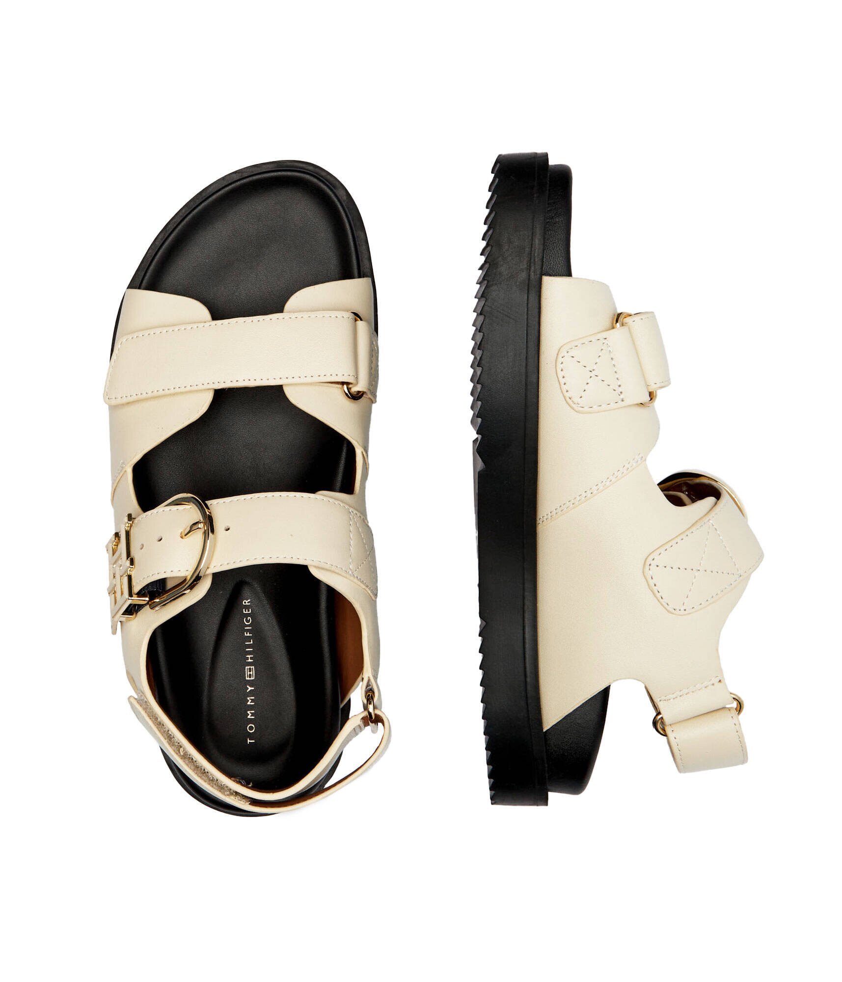 Tommy Hilfiger De piele sandale Sporty