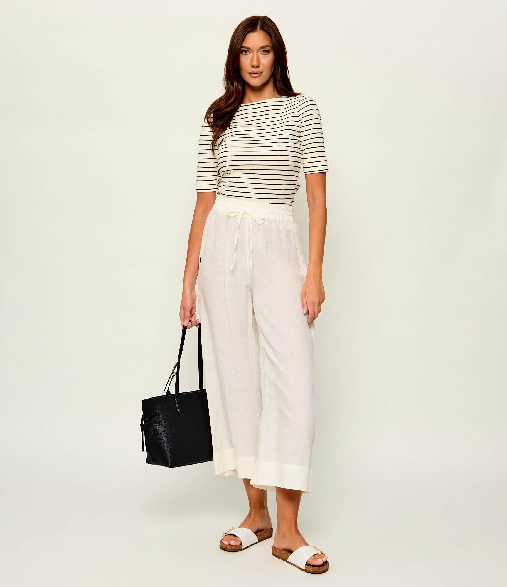 Tommy Hilfiger De piele șlapi