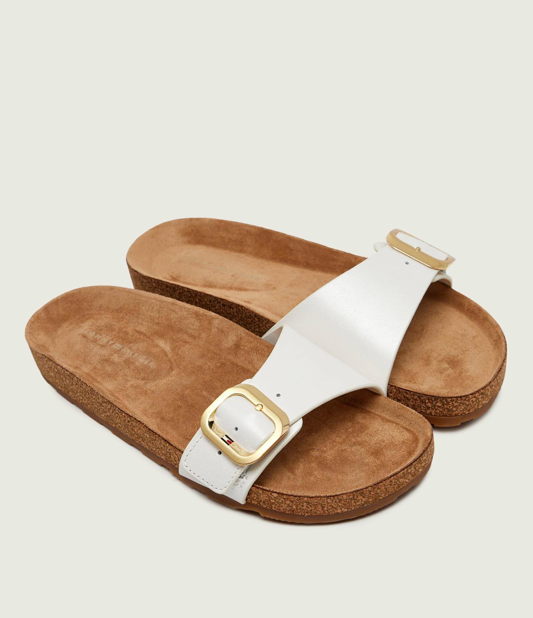 Tommy Hilfiger De piele șlapi