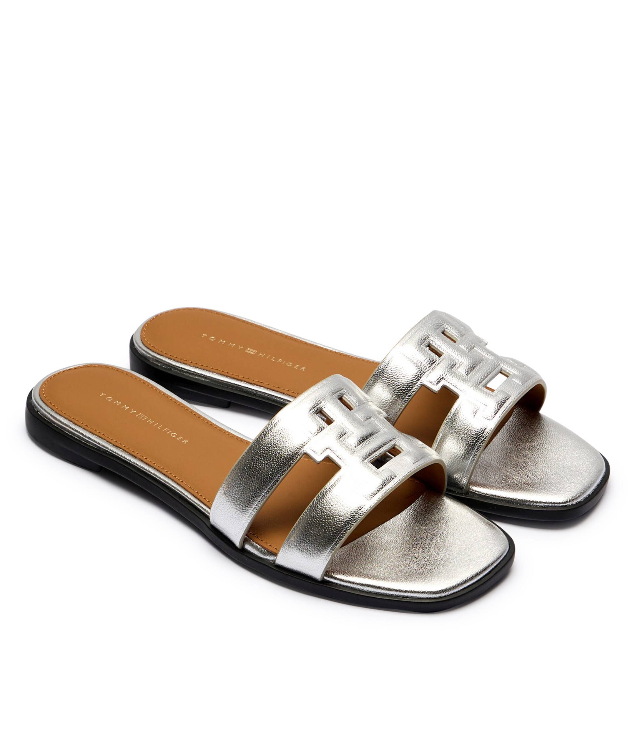 Tommy Hilfiger De piele șlapi