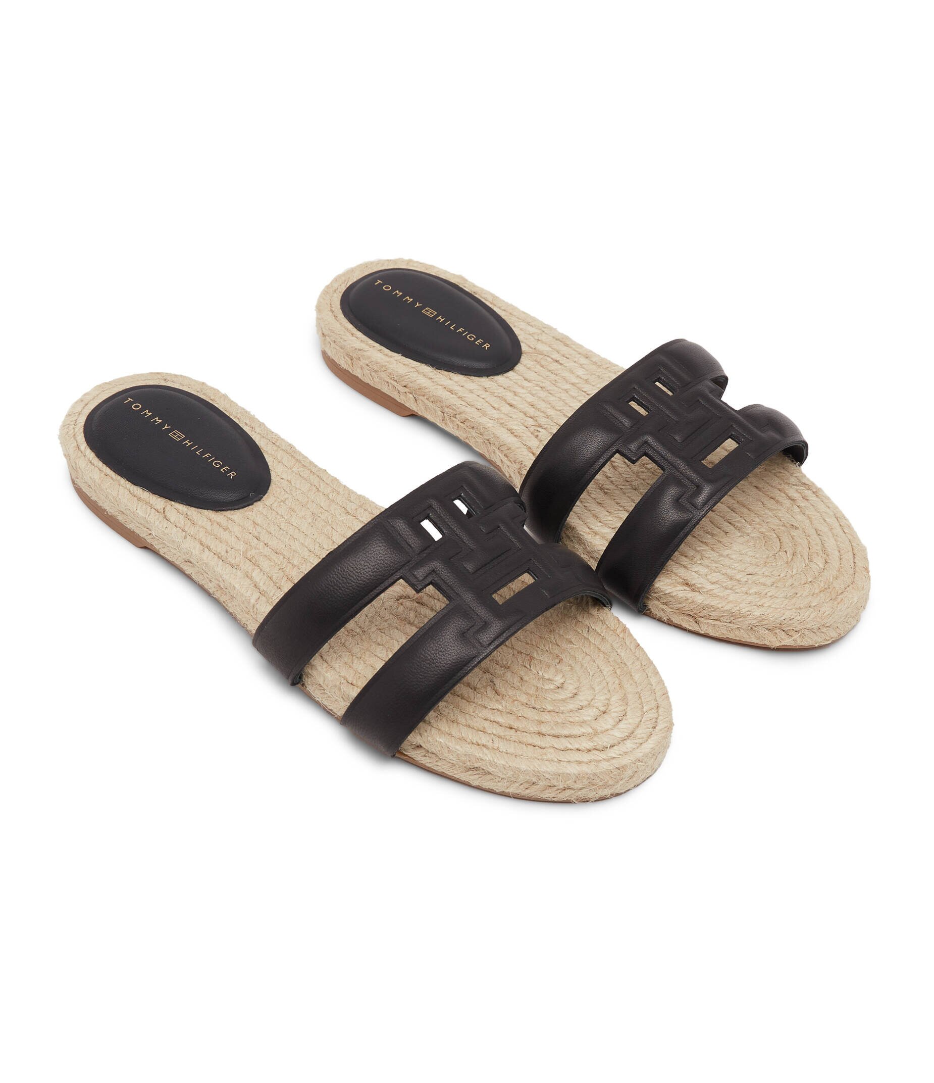 Tommy Hilfiger De piele șlapi