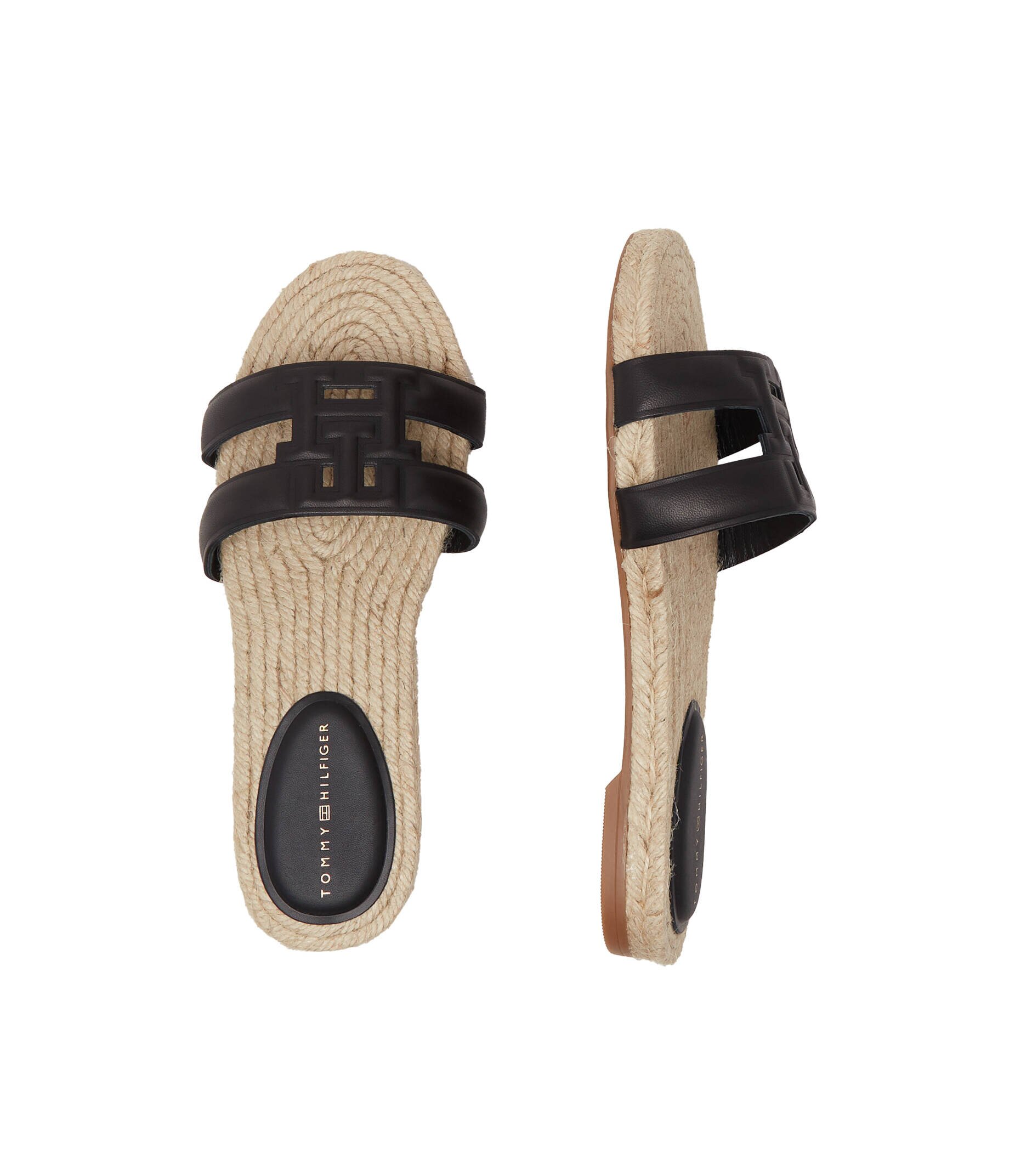 Tommy Hilfiger De piele șlapi