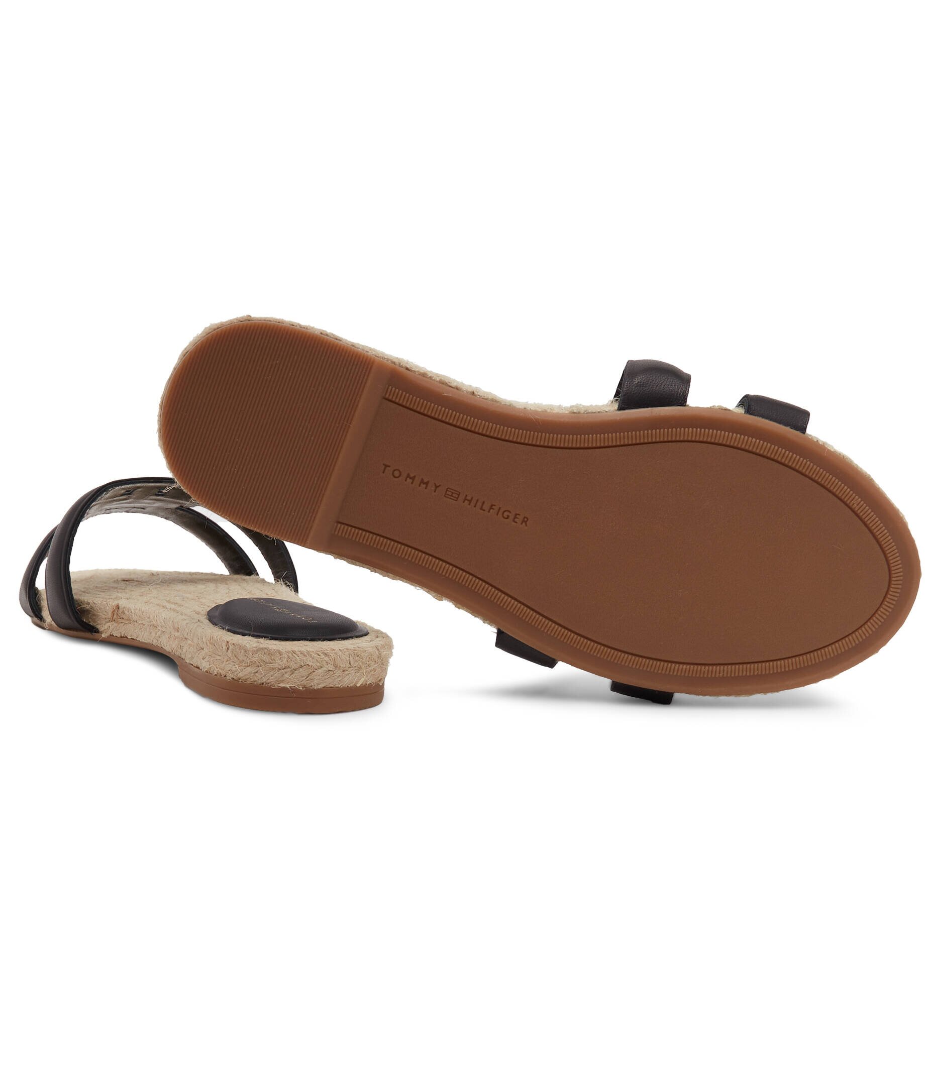 Tommy Hilfiger De piele șlapi
