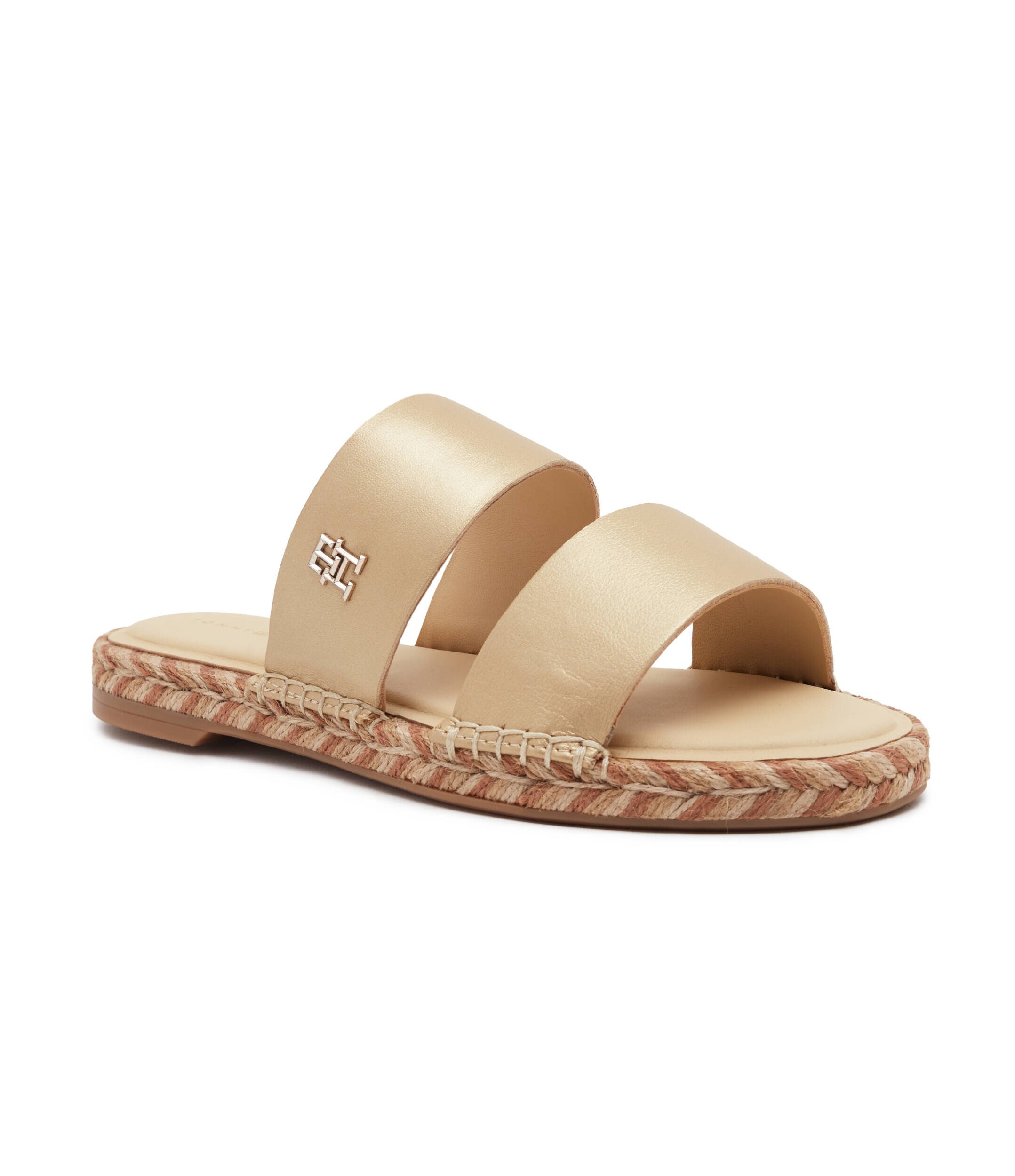 Tommy Hilfiger De piele șlapi