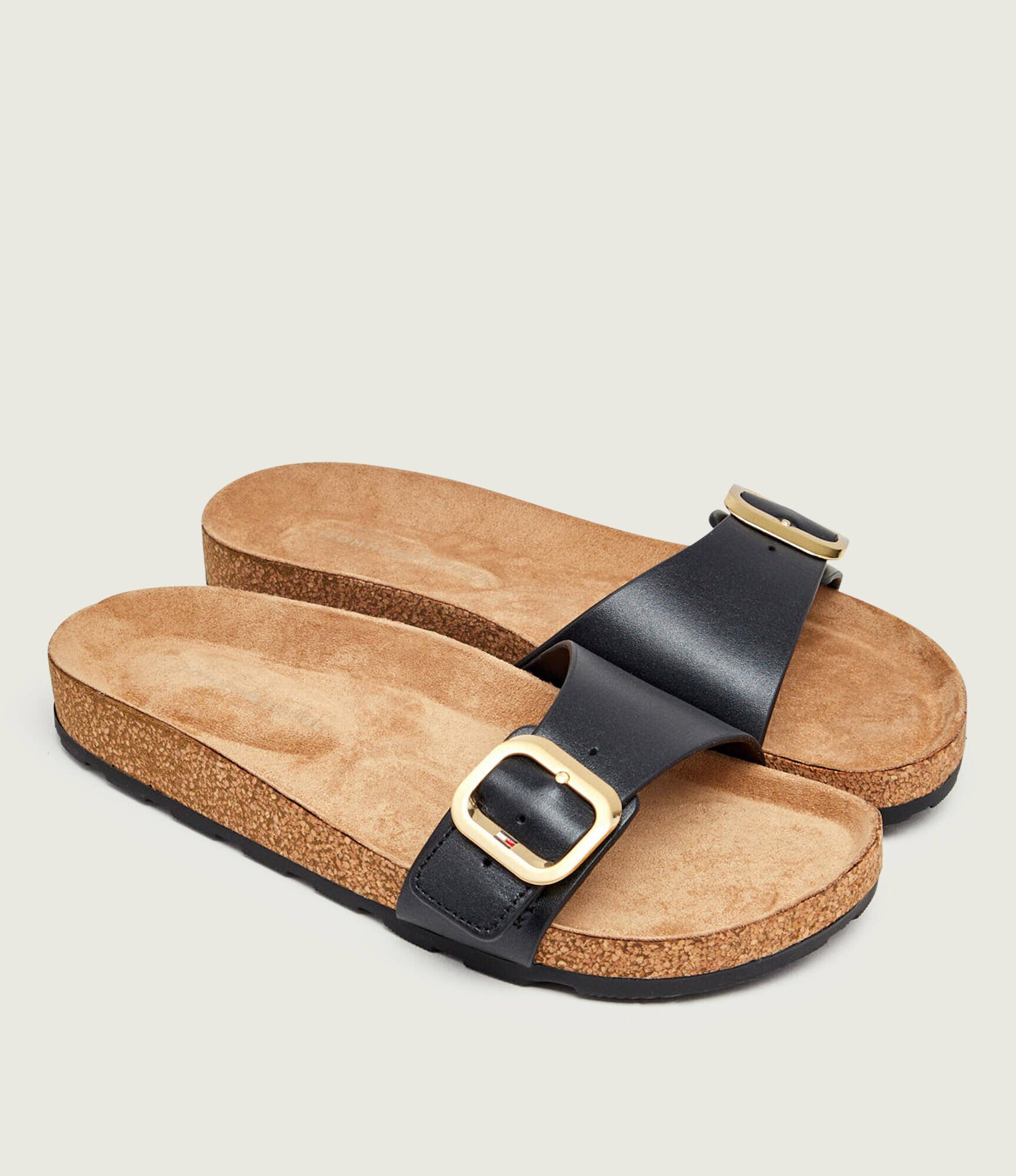 Tommy Hilfiger De piele șlapi