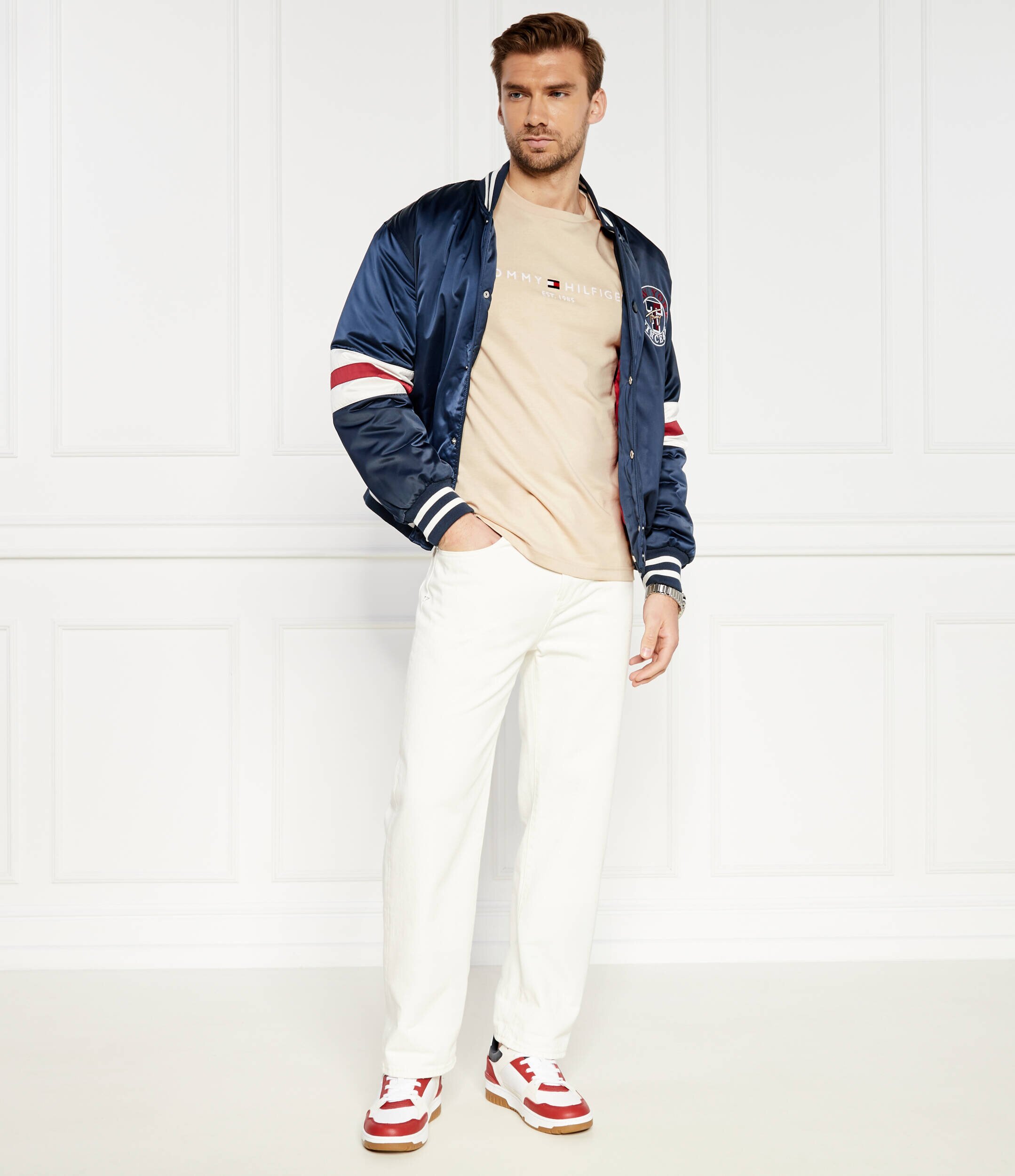 Tommy Hilfiger De piele sneakers BASKET