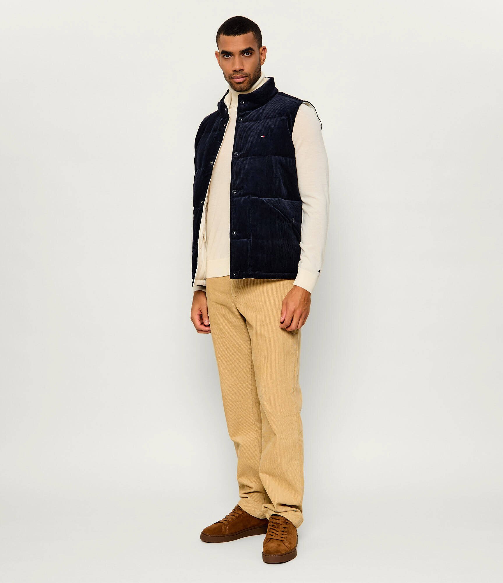 Tommy Hilfiger De puf cu două fețe vestă | regular fit | sztruks
