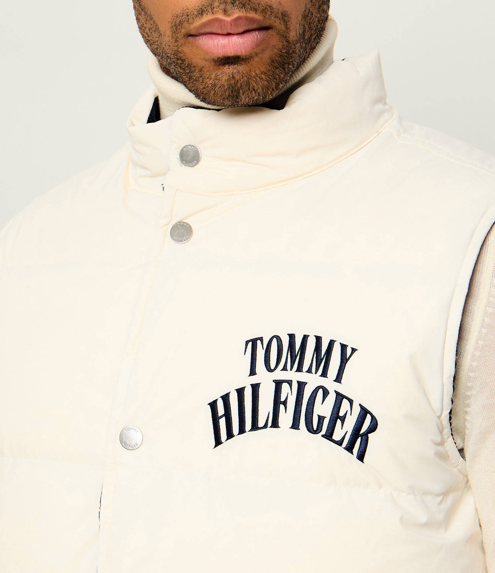 Tommy Hilfiger De puf cu două fețe vestă | regular fit | sztruks