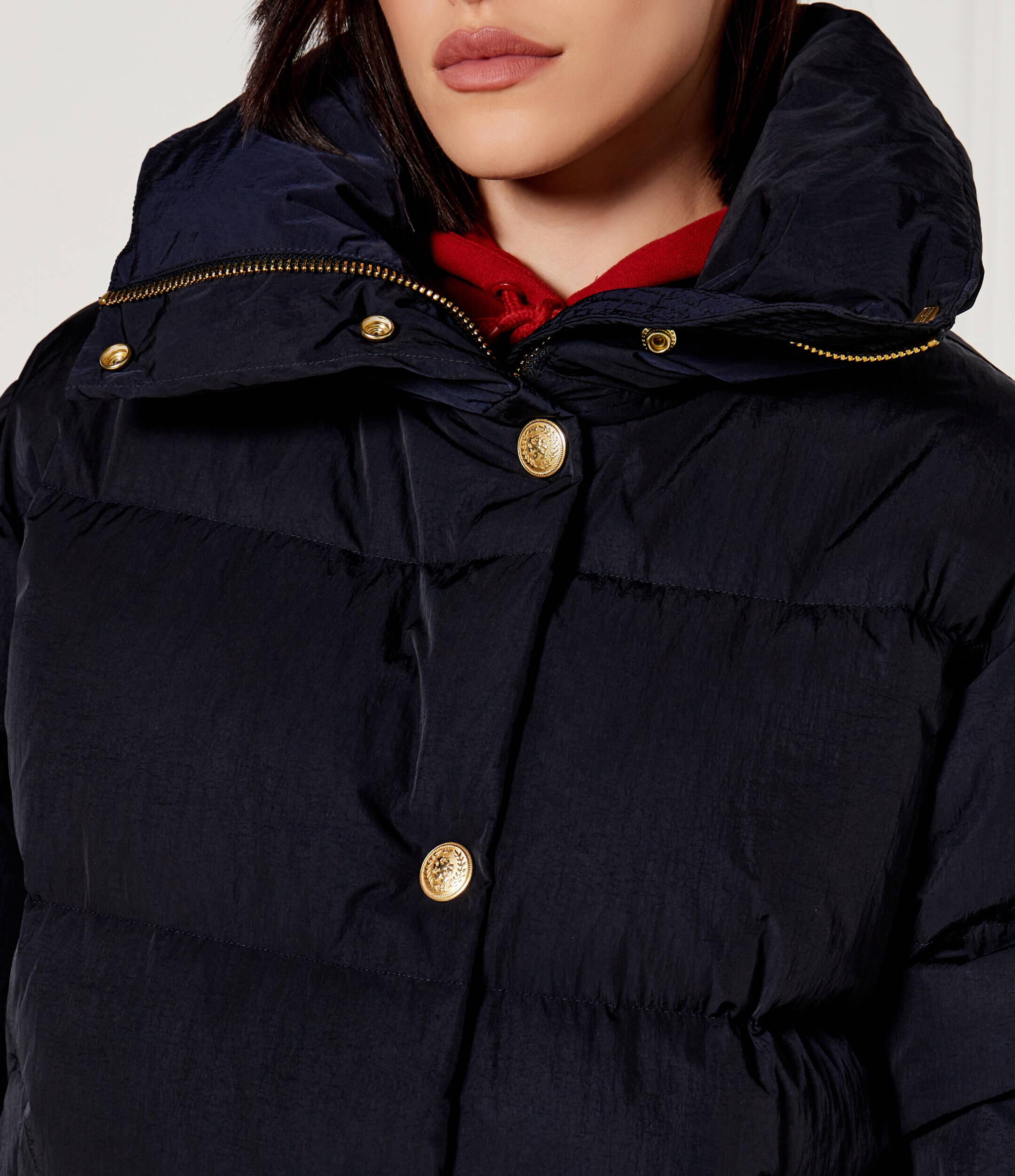 Tommy Hilfiger De puf geacă GOLD BUTTON | Oversize fit
