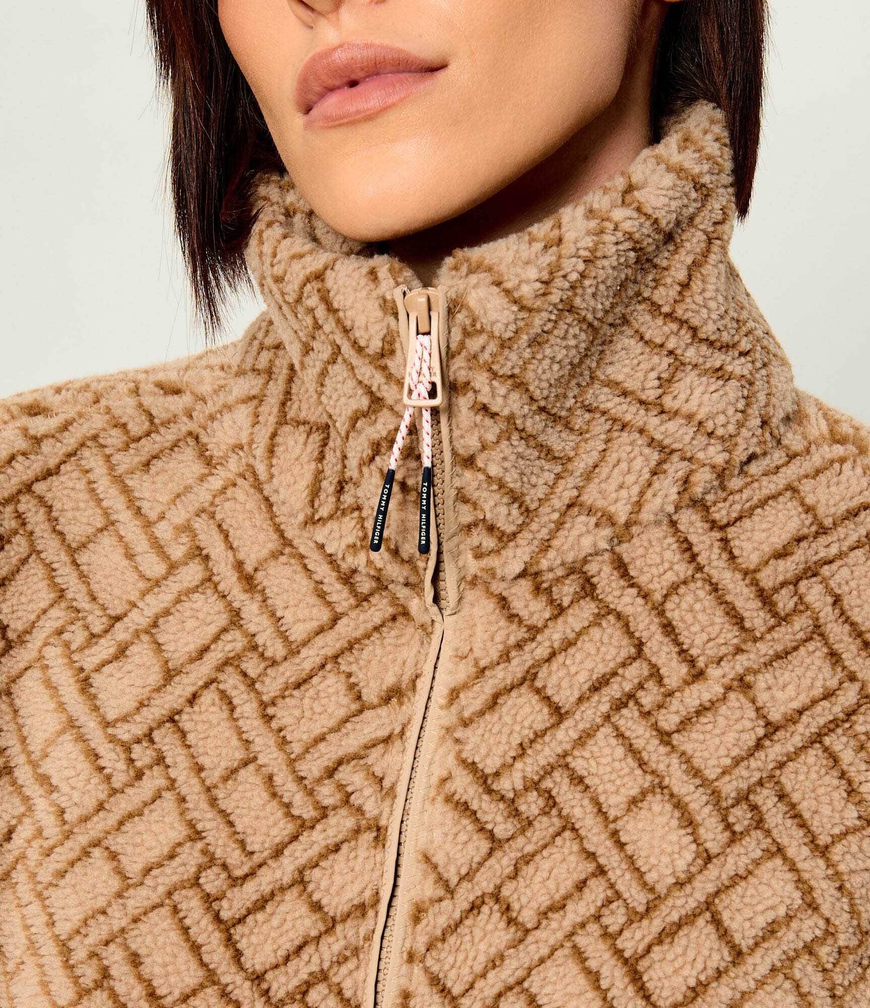 Tommy Hilfiger Din fleece hanorac | Relaxed fit