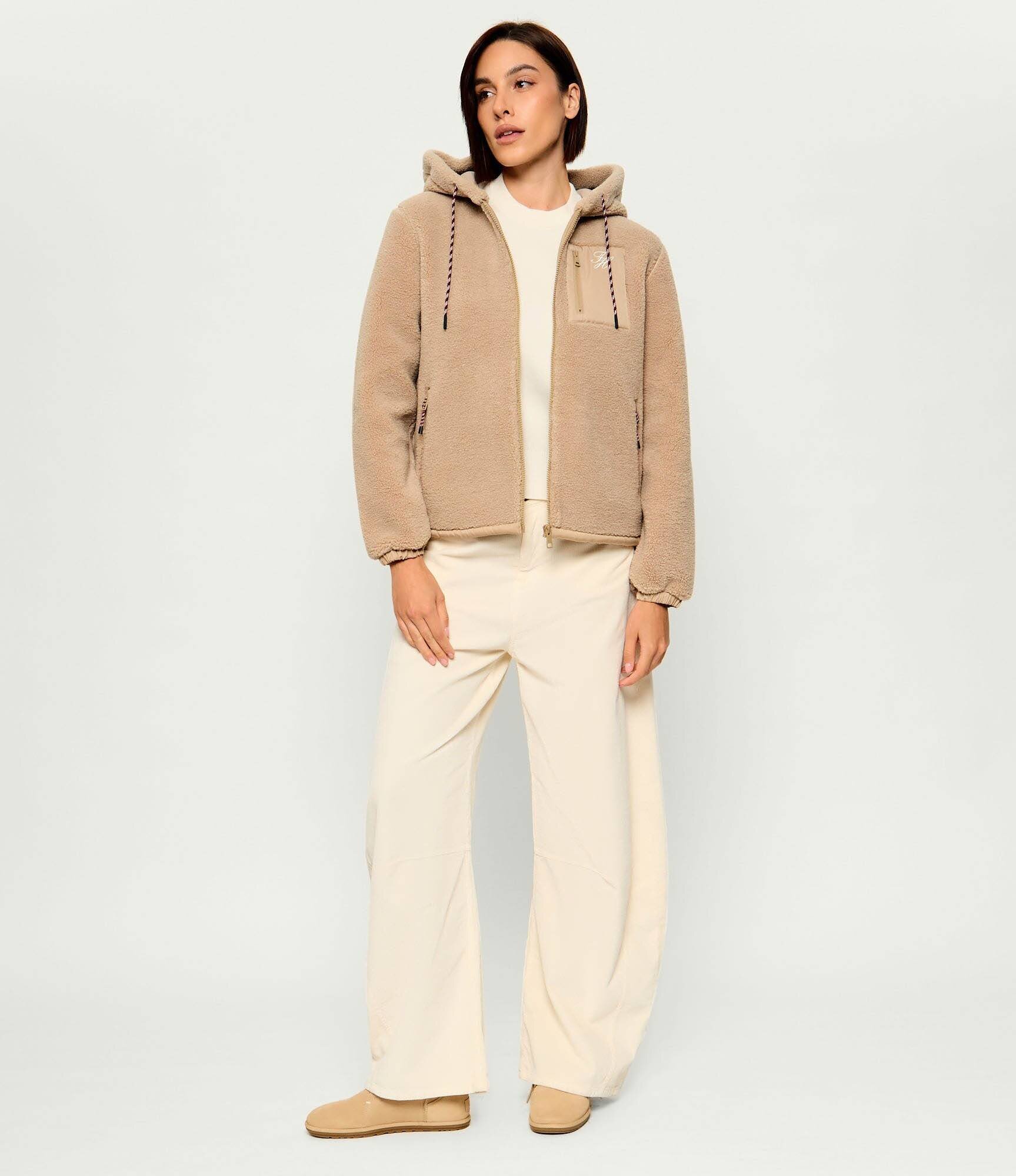 Tommy Hilfiger Din fleece hanorac Teddy | Loose fit