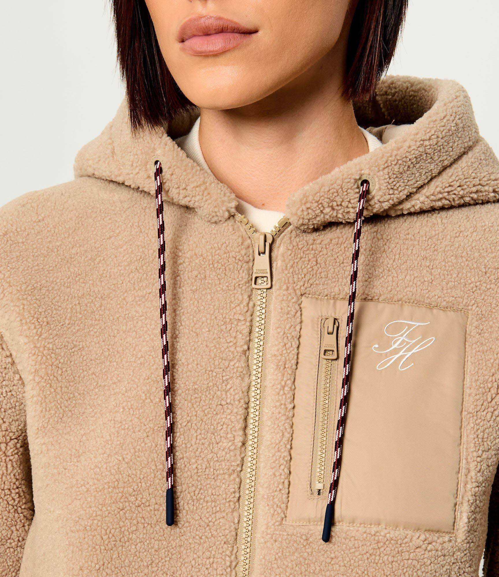 Tommy Hilfiger Din fleece hanorac Teddy | Loose fit