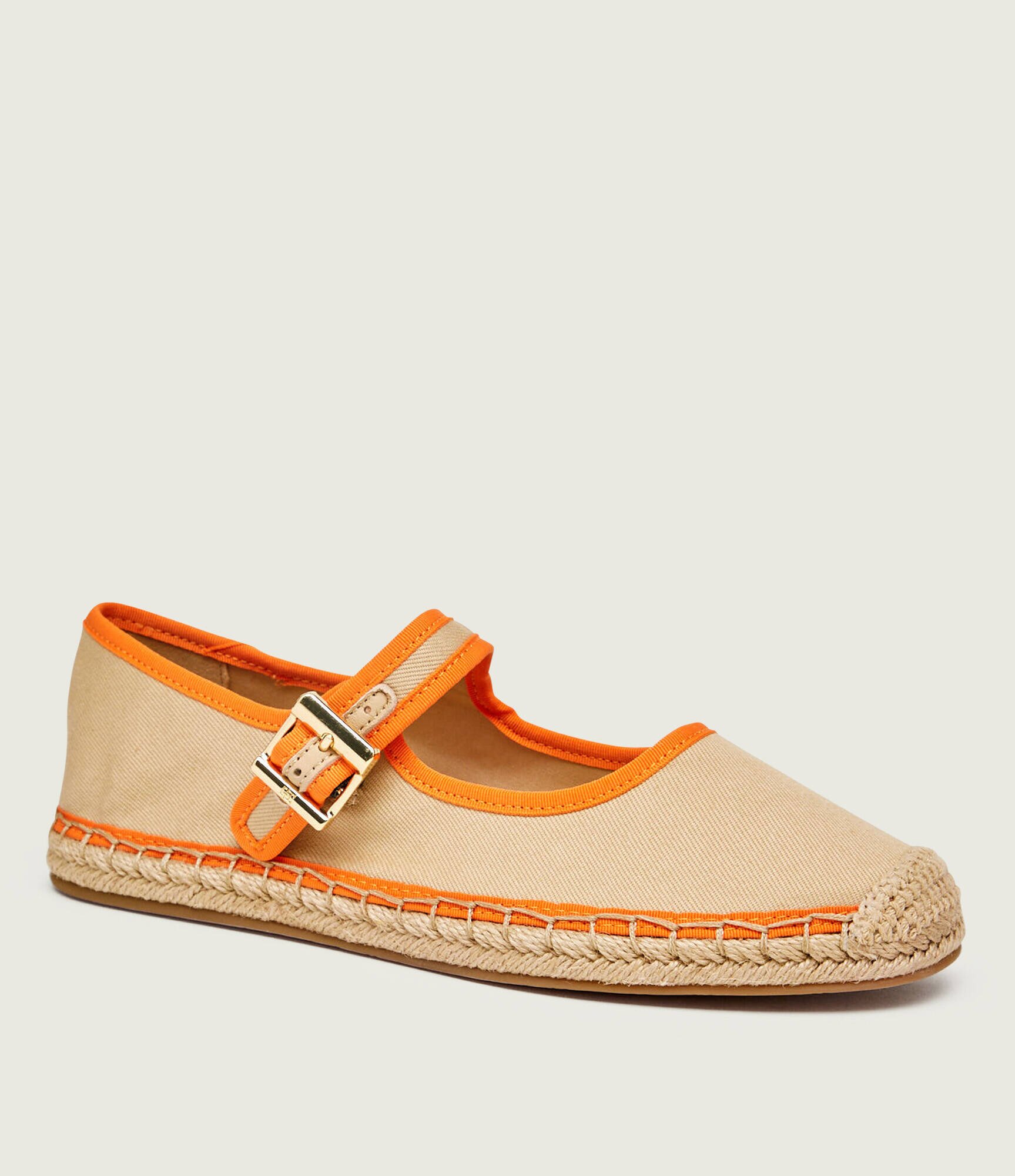 Tommy Hilfiger Espadrile Buckle Mary Jane cu adaos de piele
