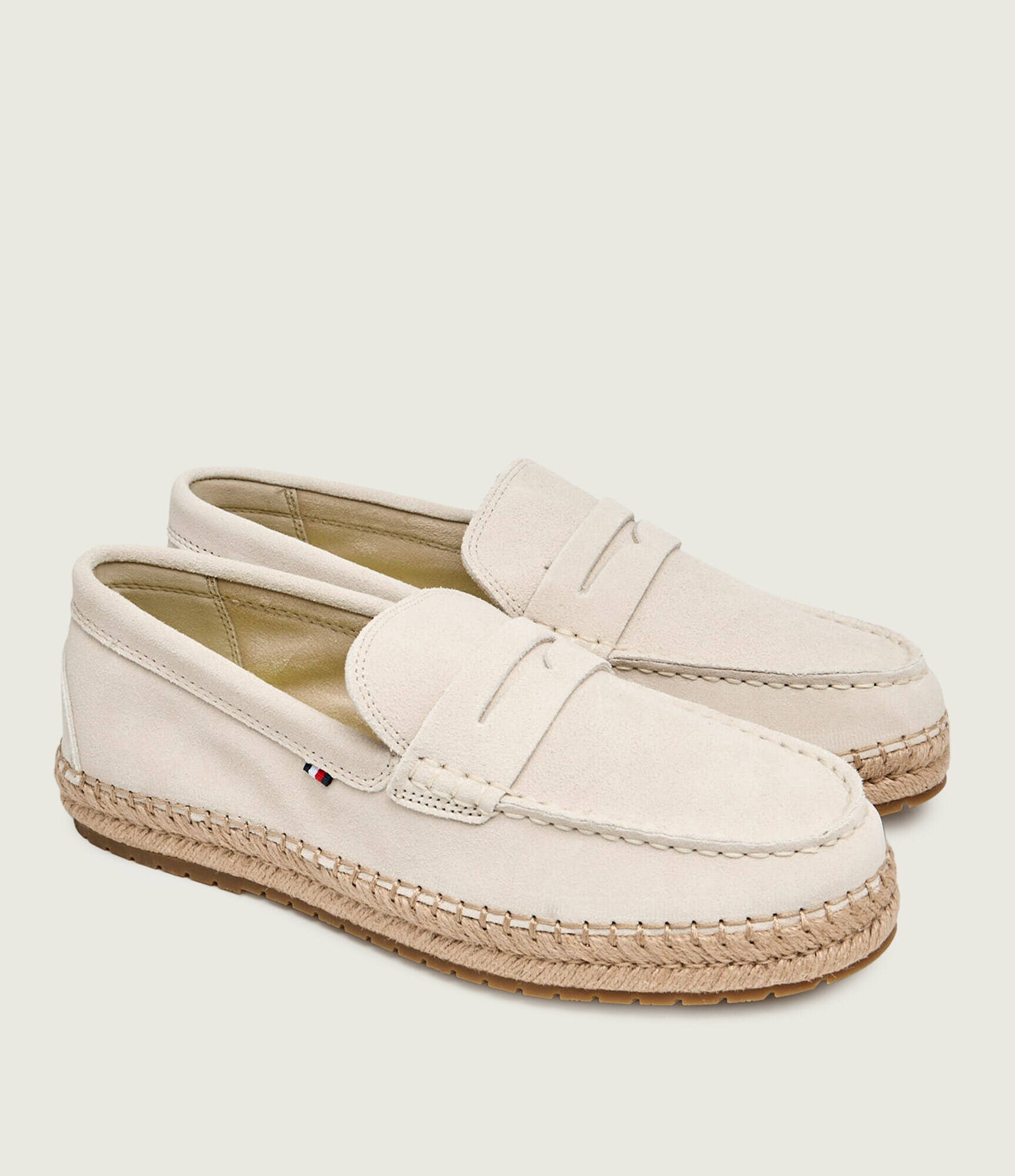 Tommy Hilfiger Espadrile | piele întoarsă