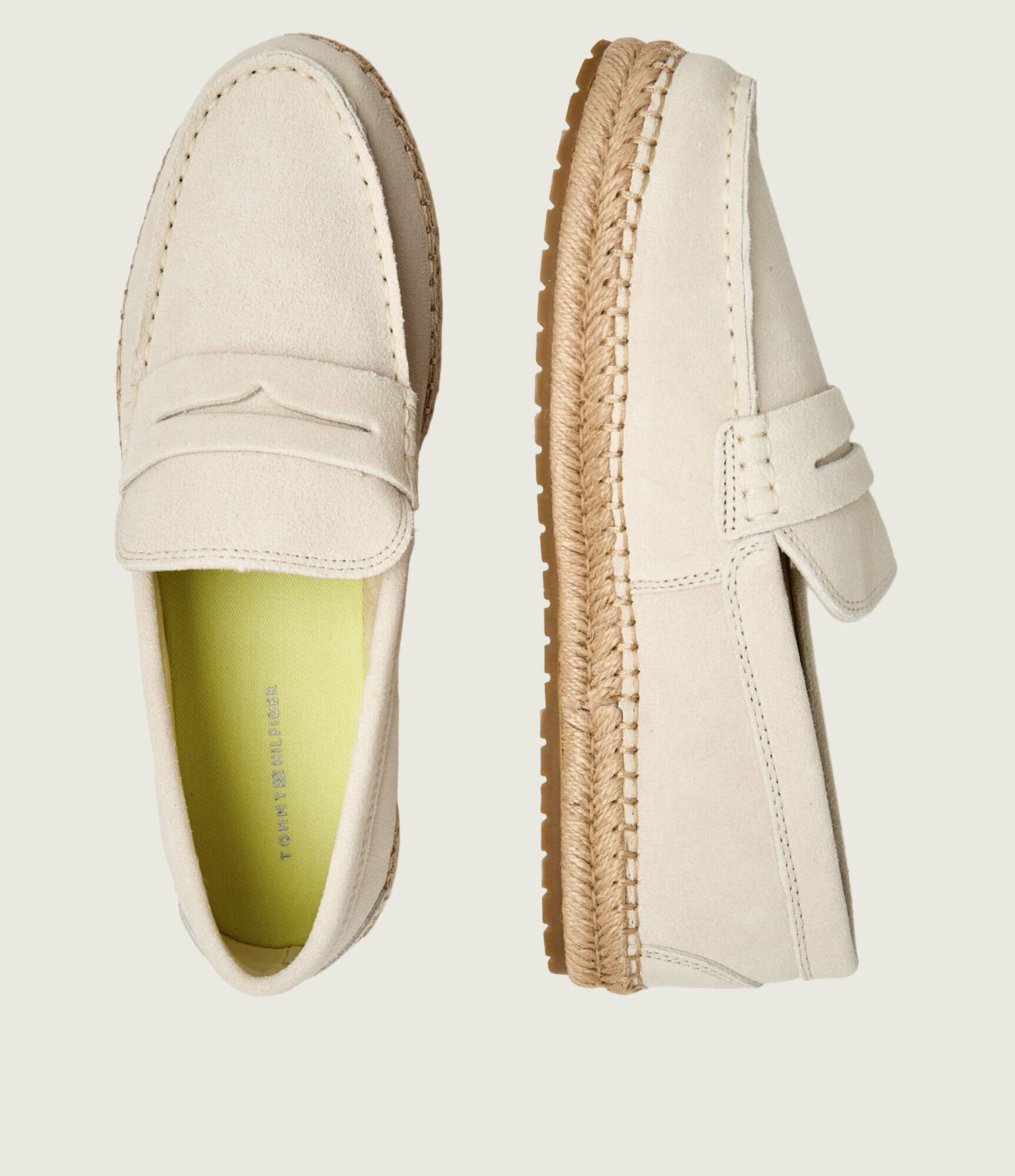 Tommy Hilfiger Espadrile | piele întoarsă