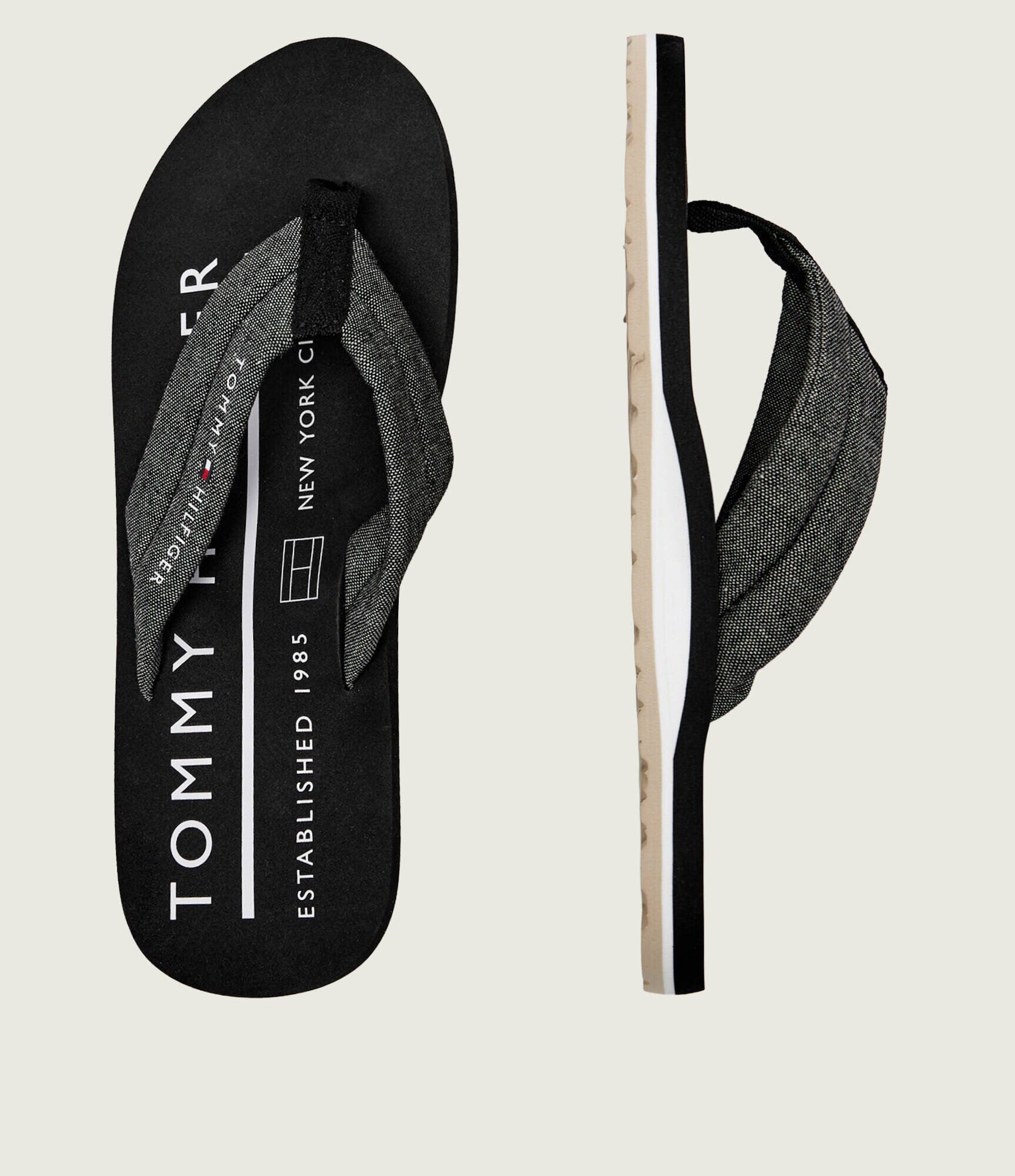 Tommy Hilfiger Flip flops Chambray | cu adaos de in