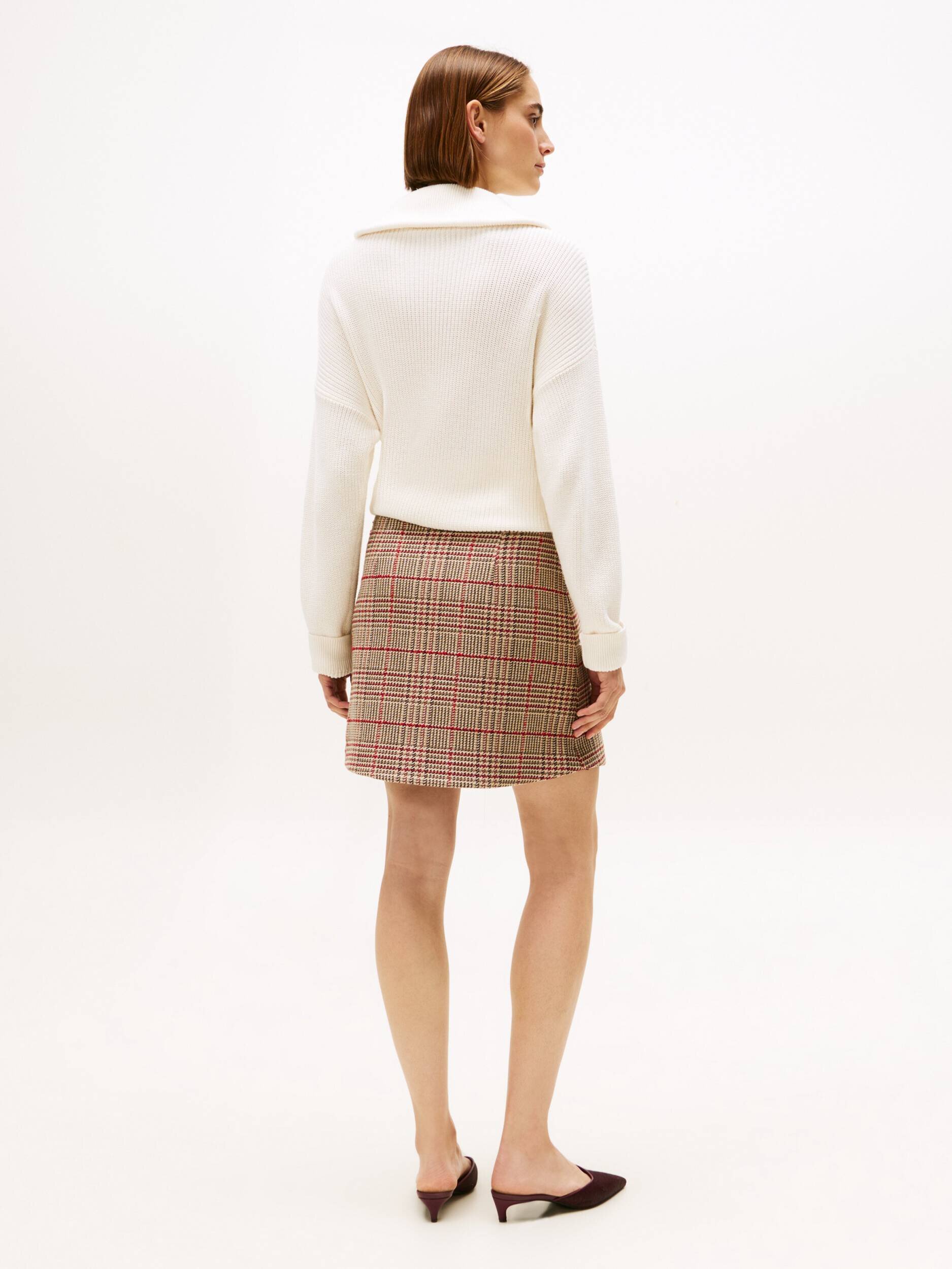 Tommy Hilfiger Fustă cu adaos de lână