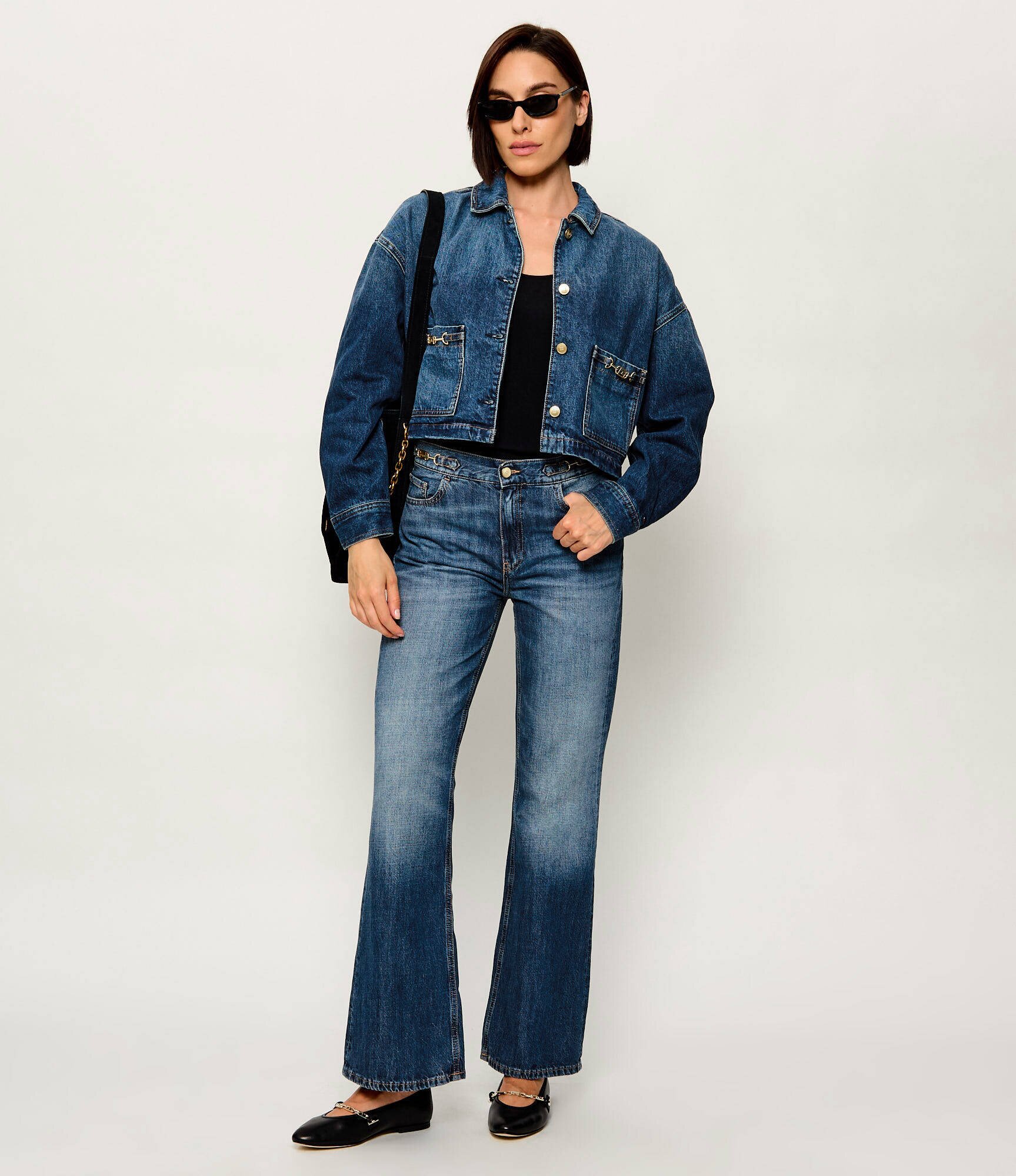Tommy Hilfiger Geacă de blug | Cropped Fit