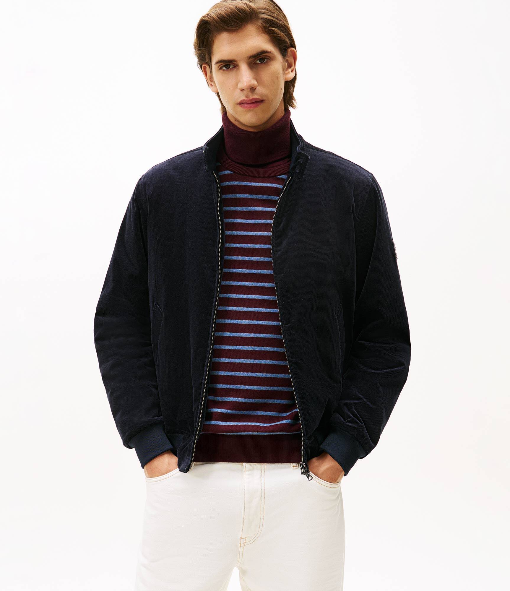 Tommy Hilfiger Geacă HARRINGTON | regular fit | catifea reiată