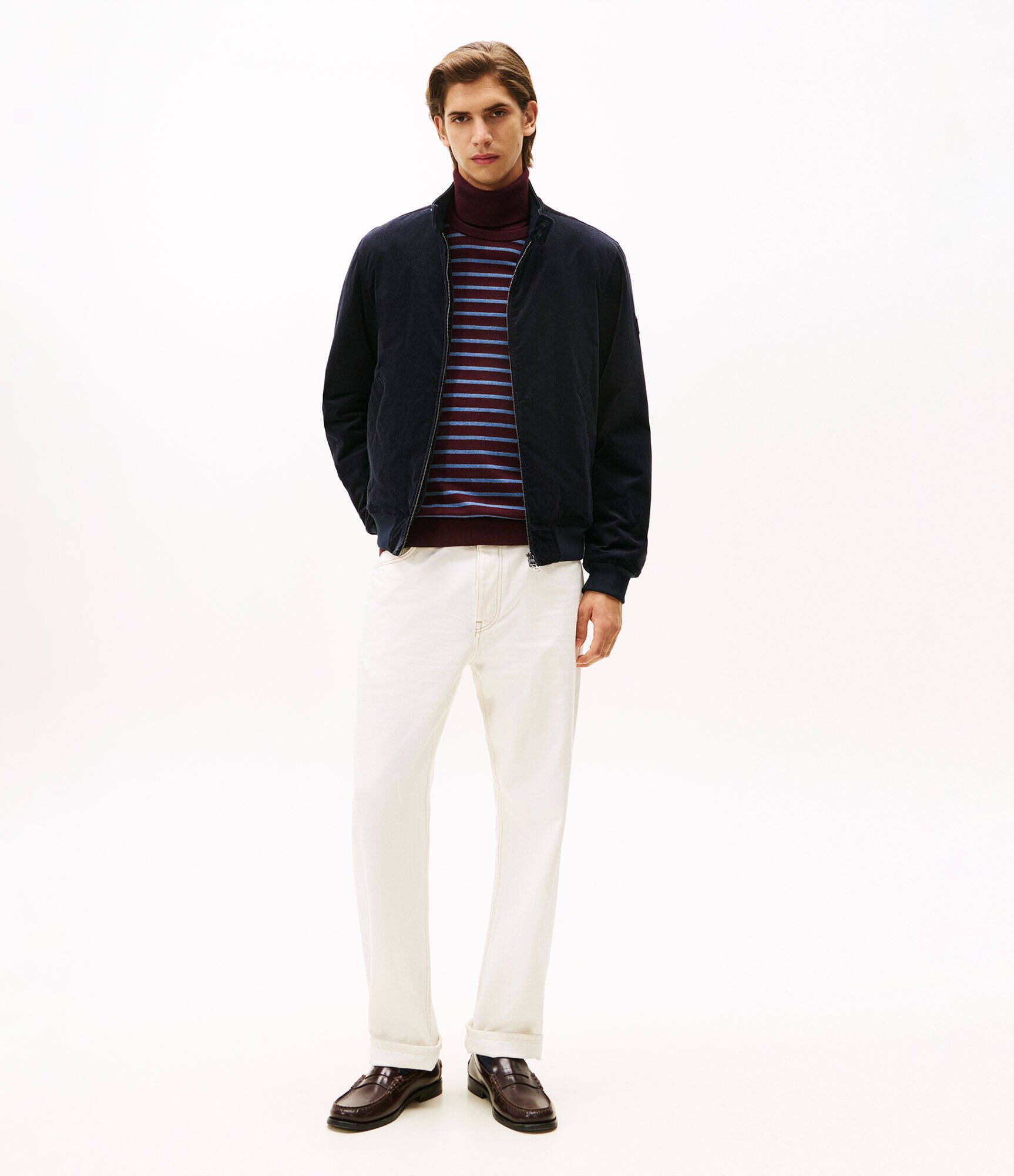 Tommy Hilfiger Geacă HARRINGTON | regular fit | catifea reiată