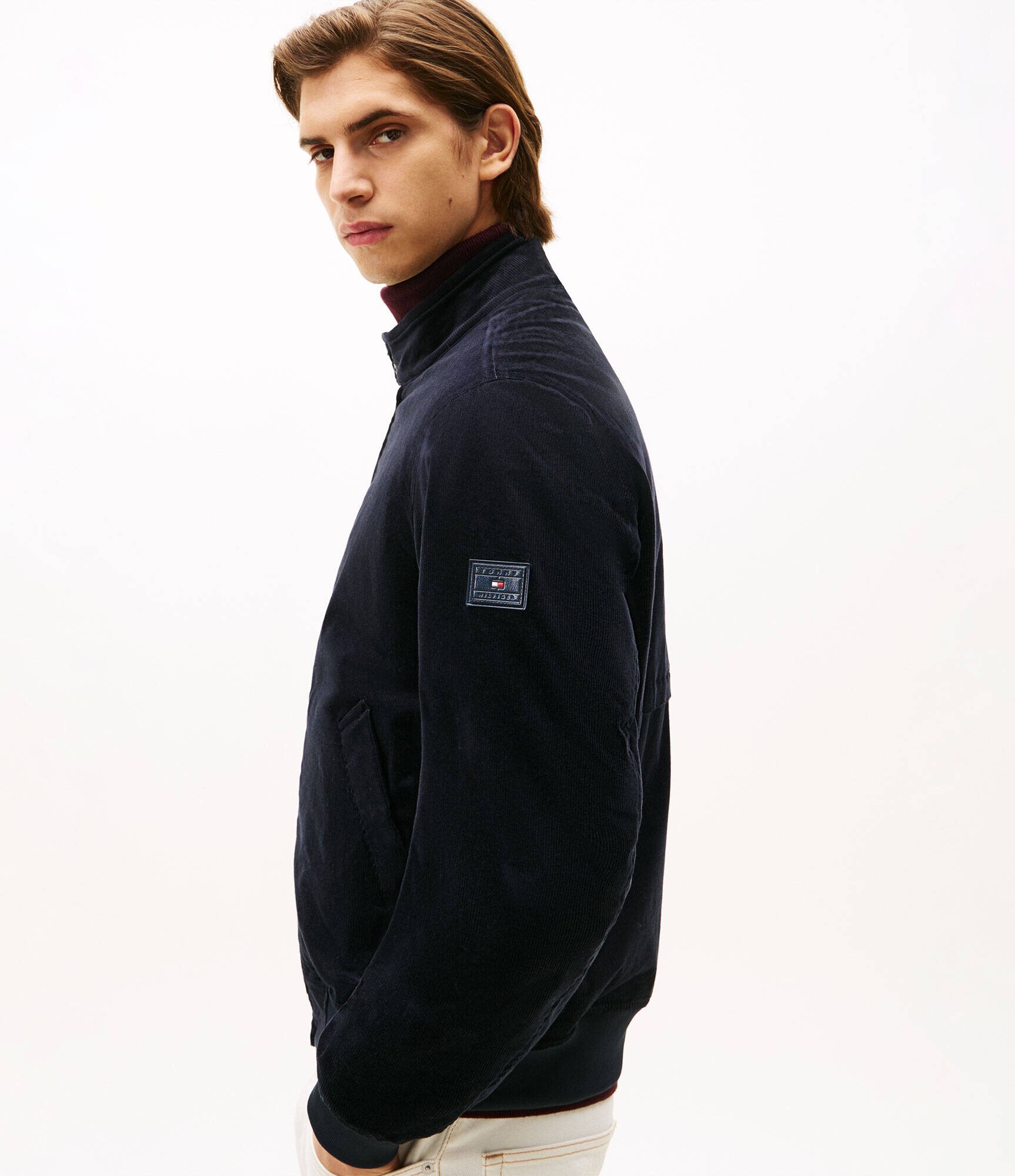 Tommy Hilfiger Geacă HARRINGTON | regular fit | catifea reiată